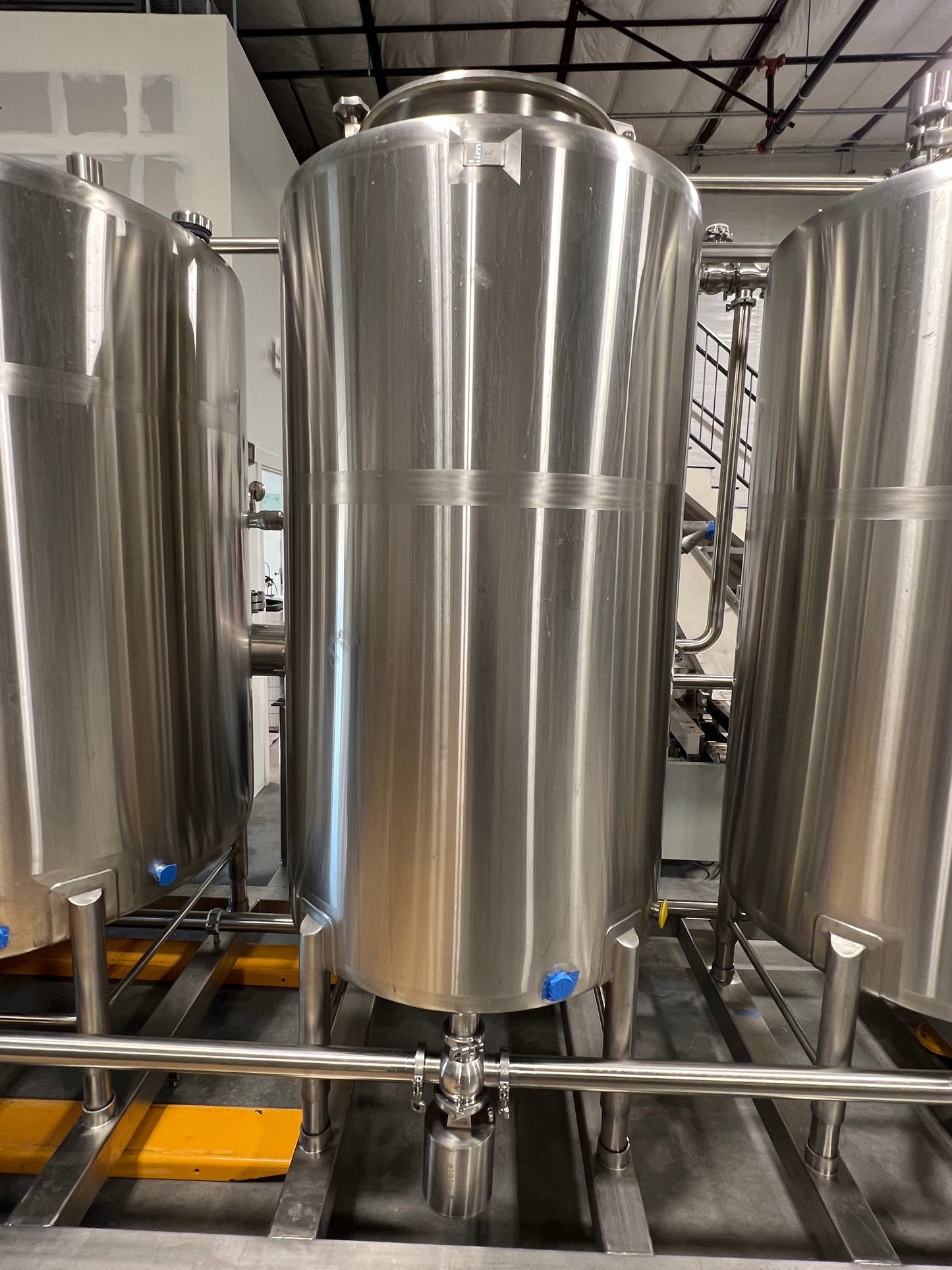 NEW - CIP SKID - 3 Tank Automatic CIP Skid with Heat Exchanger and Chemical Injection