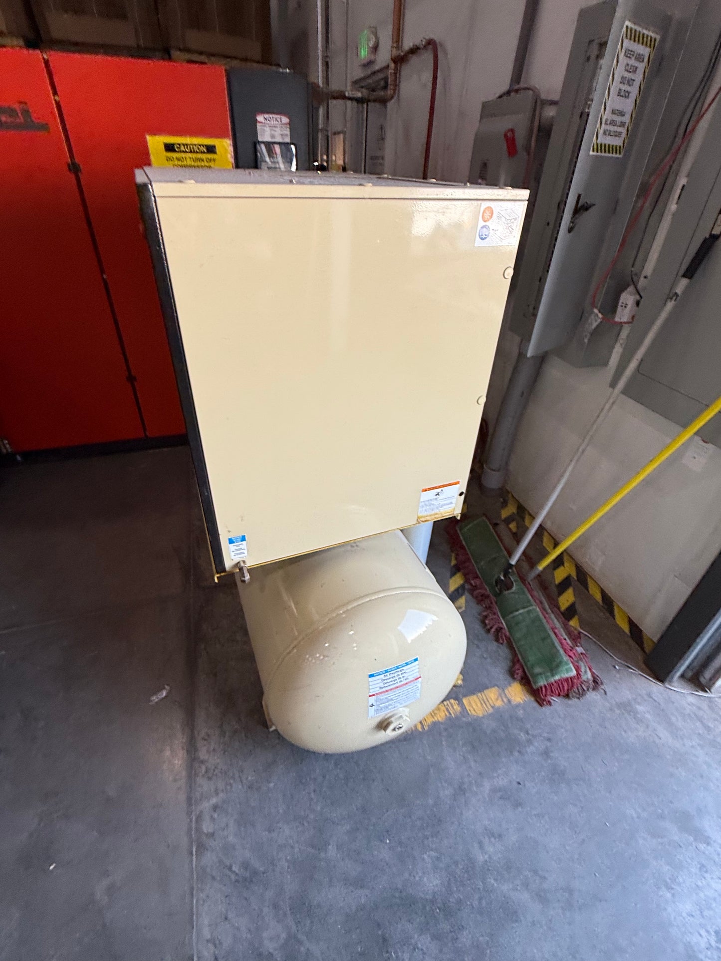 Used Ingersol Rand Air Compressor - Model R11i's - Less Tank and Dryer