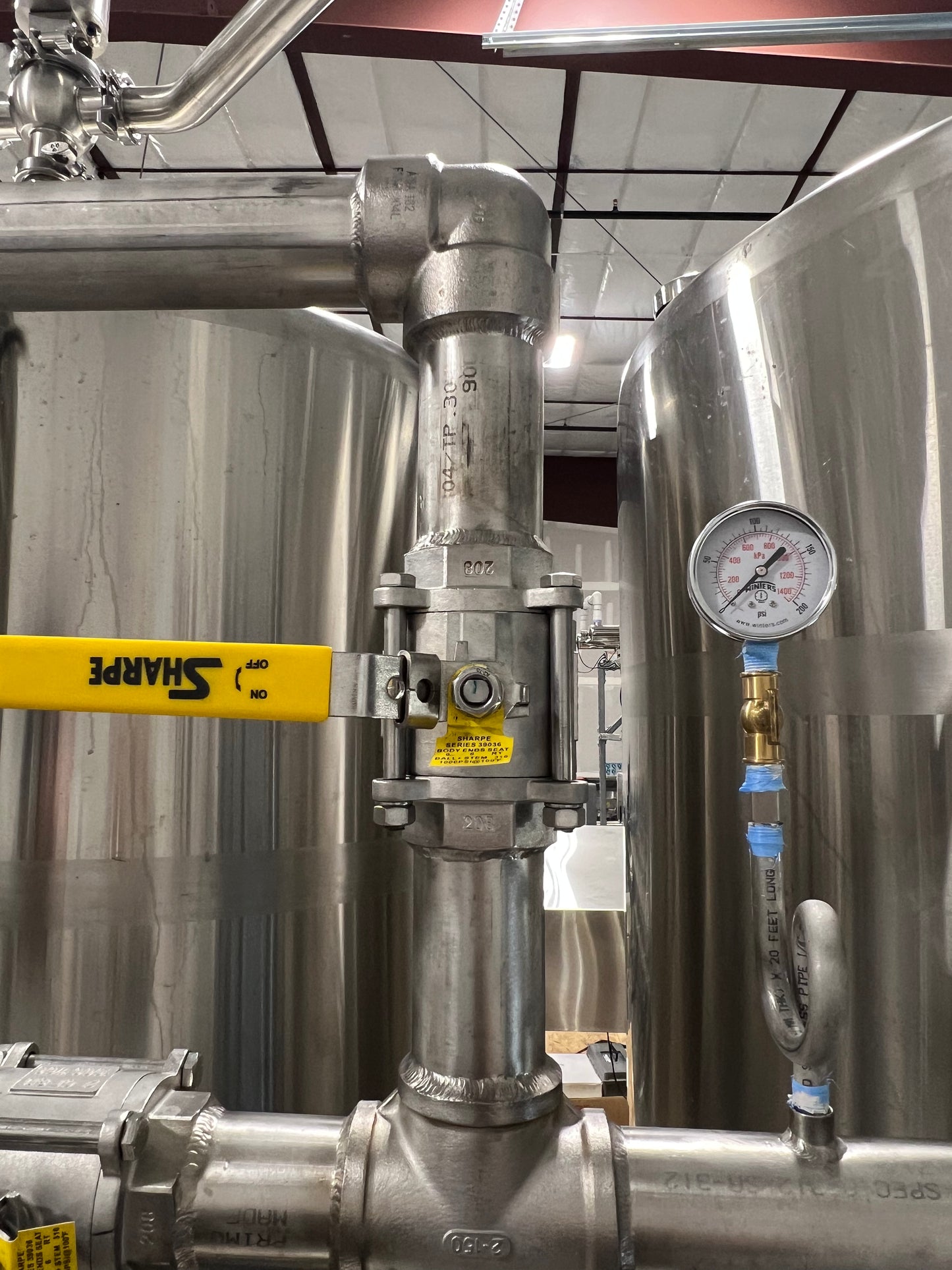 NEW - CIP SKID - 3 Tank Automatic CIP Skid with Heat Exchanger and Chemical Injection