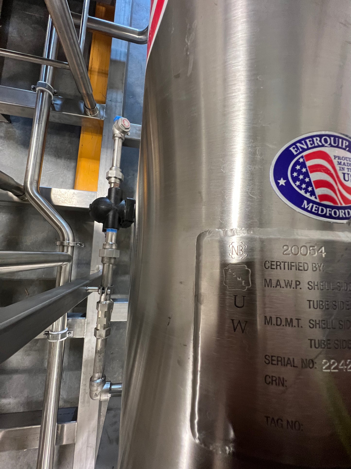 NEW - CIP SKID - 3 Tank Automatic CIP Skid with Heat Exchanger and Chemical Injection