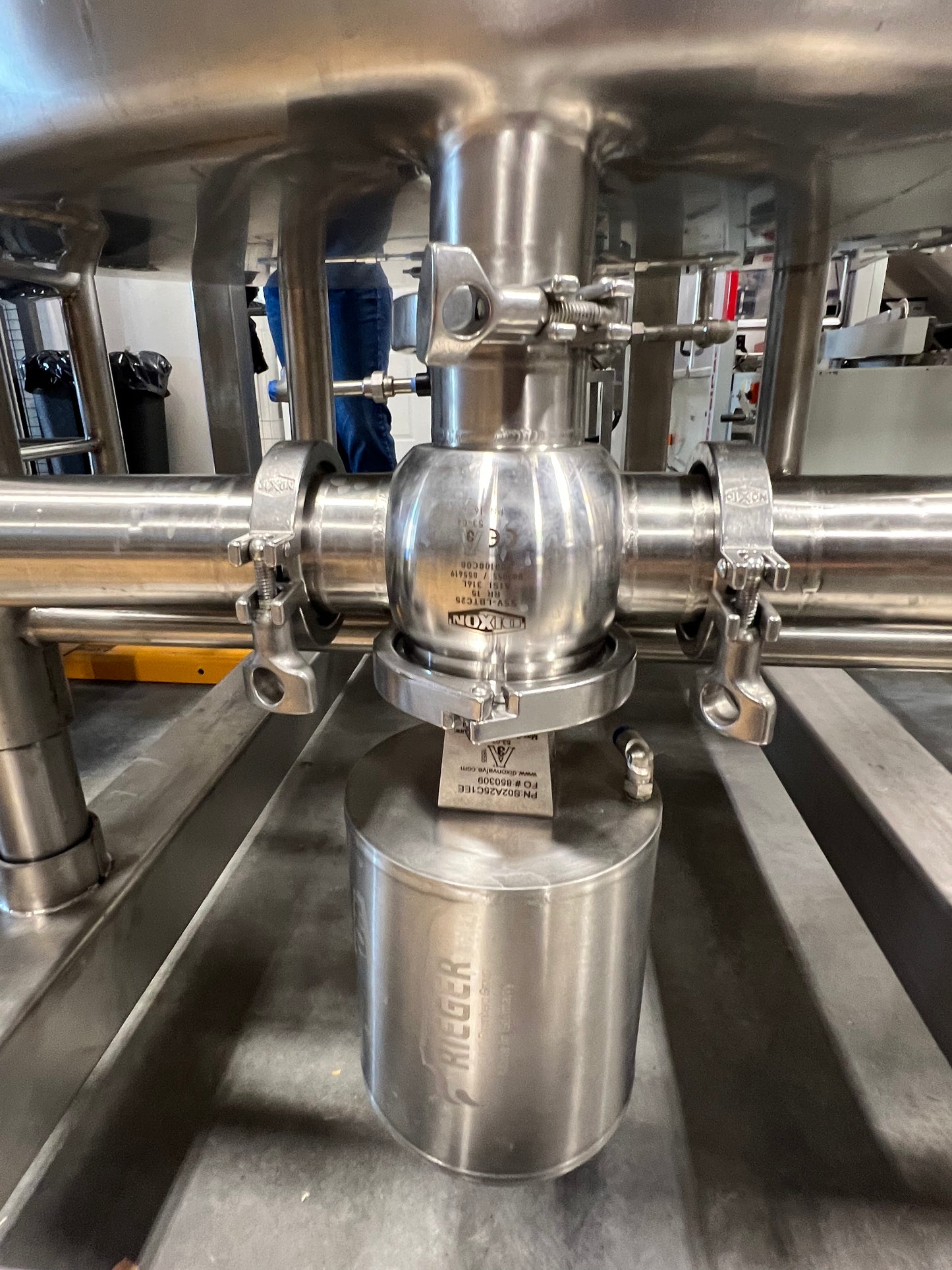 NEW - CIP SKID - 3 Tank Automatic CIP Skid with Heat Exchanger and Chemical Injection