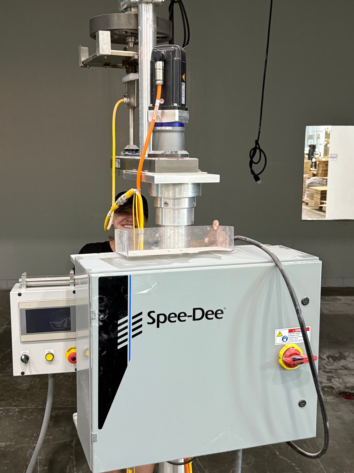 Slightly Used - Full Tub Filling Production Line - Tub Filler, Tub Sealer, Tub Capper, Spee-dee Filler, Conveyor sections