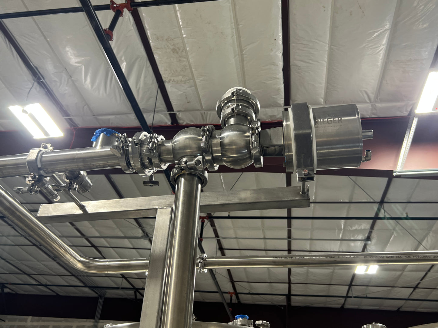 NEW - CIP SKID - 3 Tank Automatic CIP Skid with Heat Exchanger and Chemical Injection