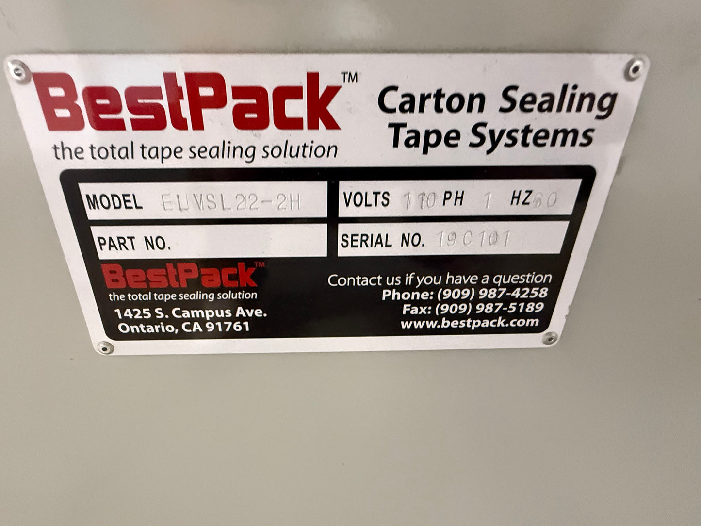 Used Best Pack Automatic Carton Box Erector and Sealer