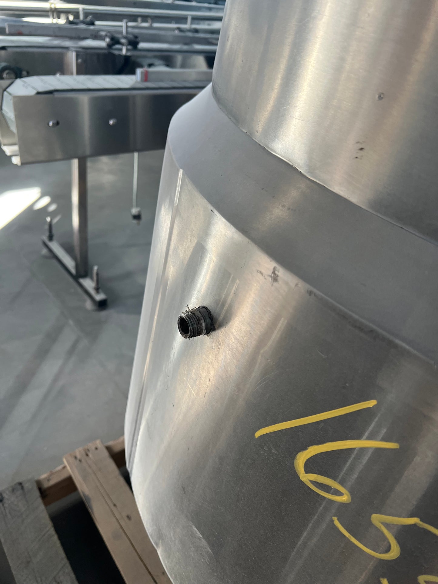 Approx 50-Gallon (Approximately) Stainless Steel Jacketed Kettle