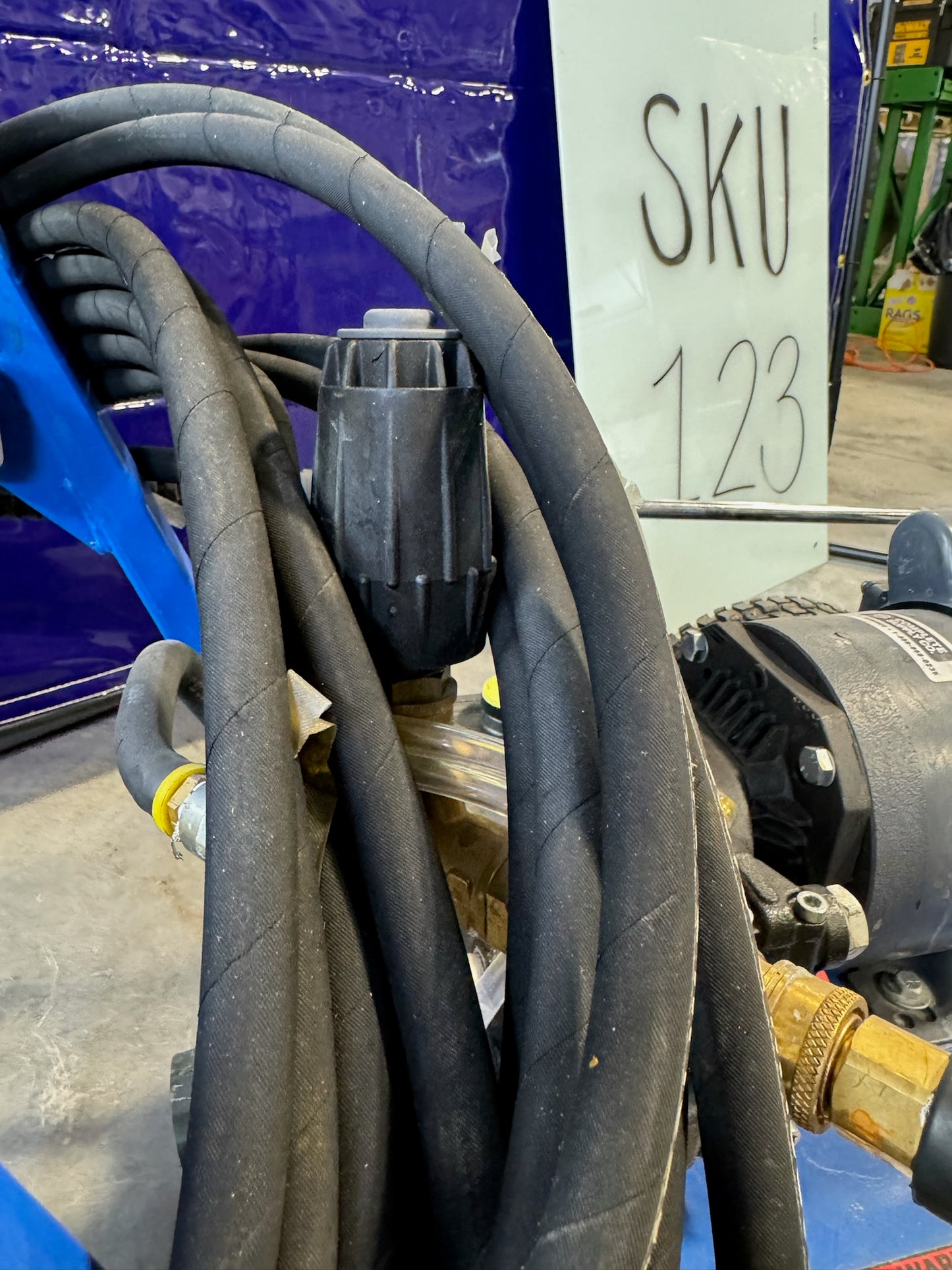 Pressure Washer - PowerJet - Cold Water Electric 2hp/110v/1ph