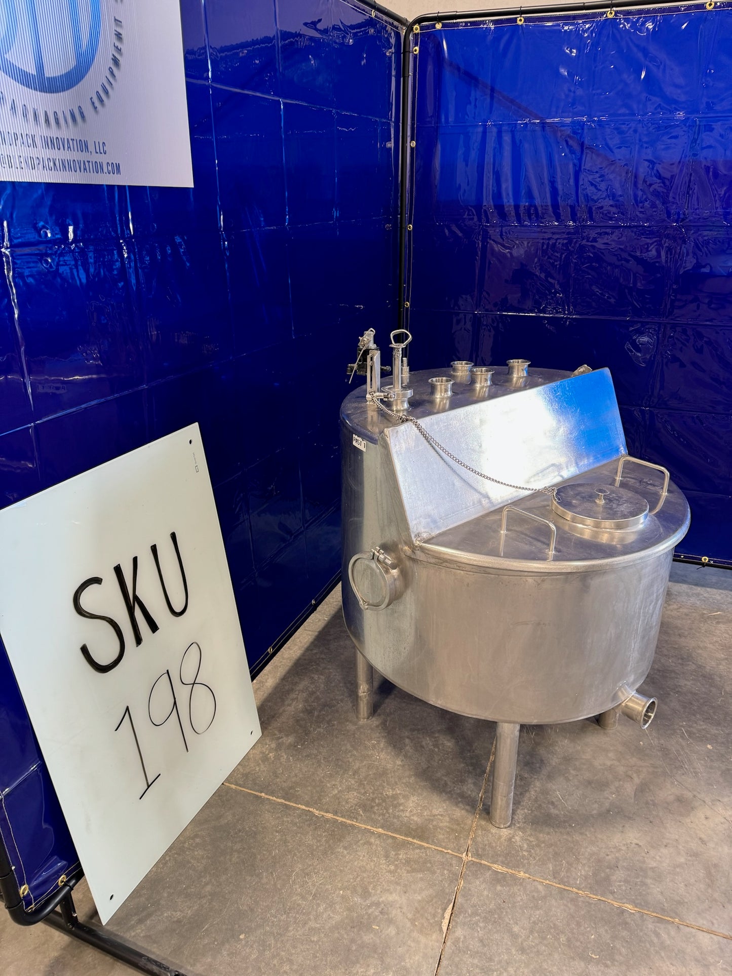 Tank - Balance Tank - Approx 40 Gallons - Stainless Steel