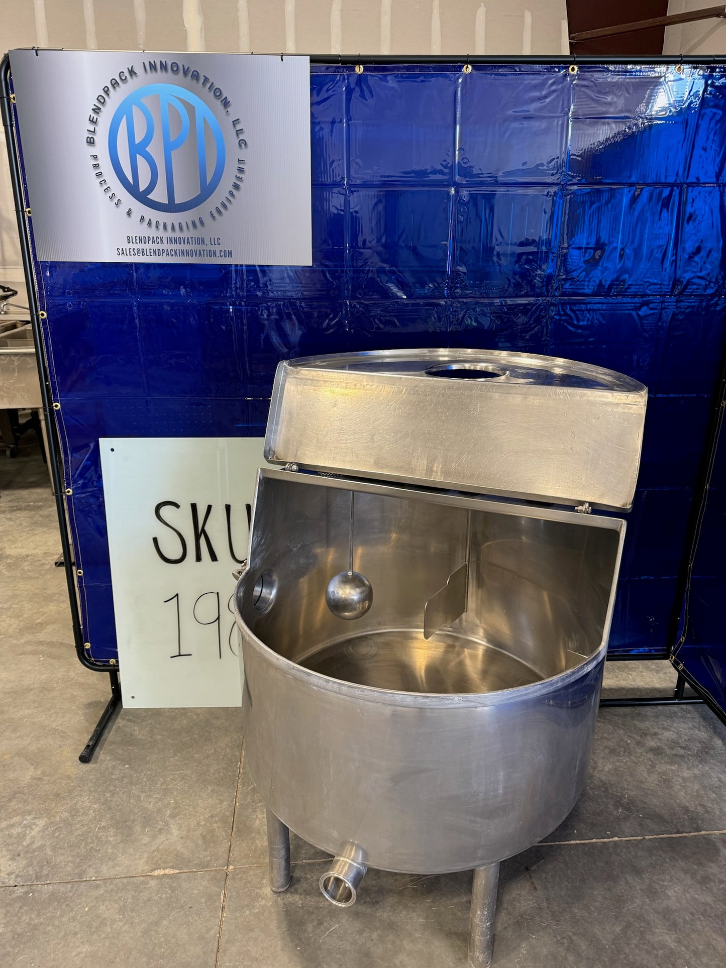 Tank - Balance Tank - Approx 40 Gallons - Stainless Steel