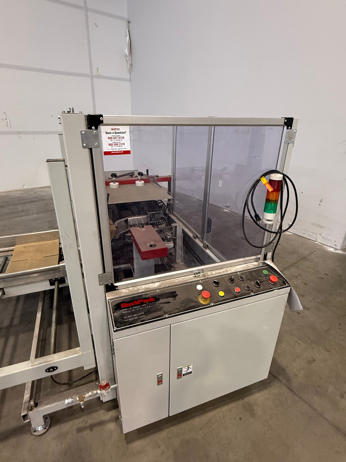 Used Best Pack Automatic Carton Box Erector and Sealer