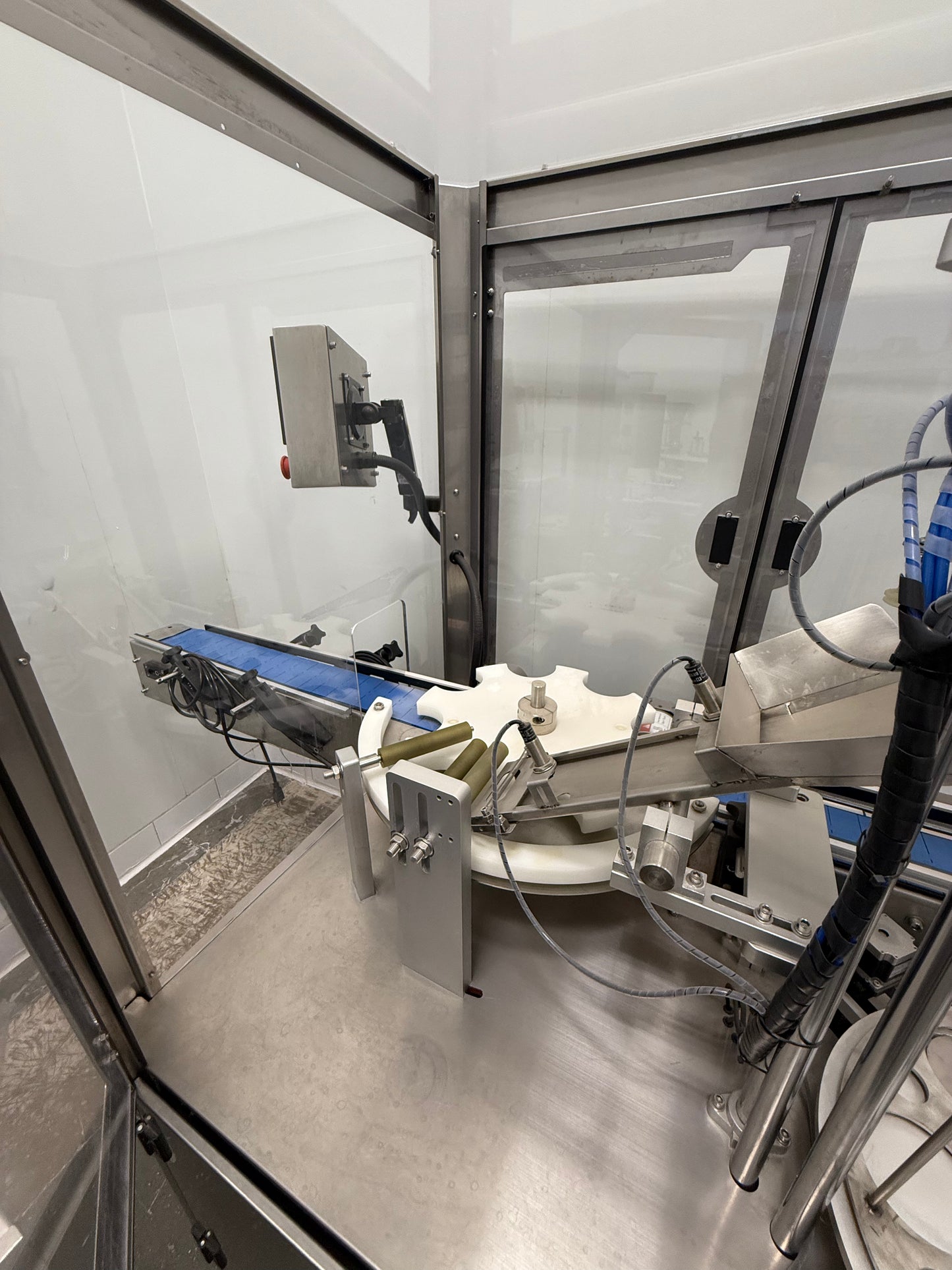 Slightly Used - Full Tub Filling Production Line - Tub Filler, Tub Sealer, Tub Capper, Spee-dee Filler, Conveyor sections