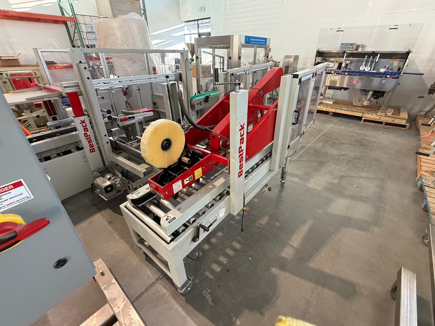 Used Best Pack Fully Automatic Carton Box Sealer - 2"