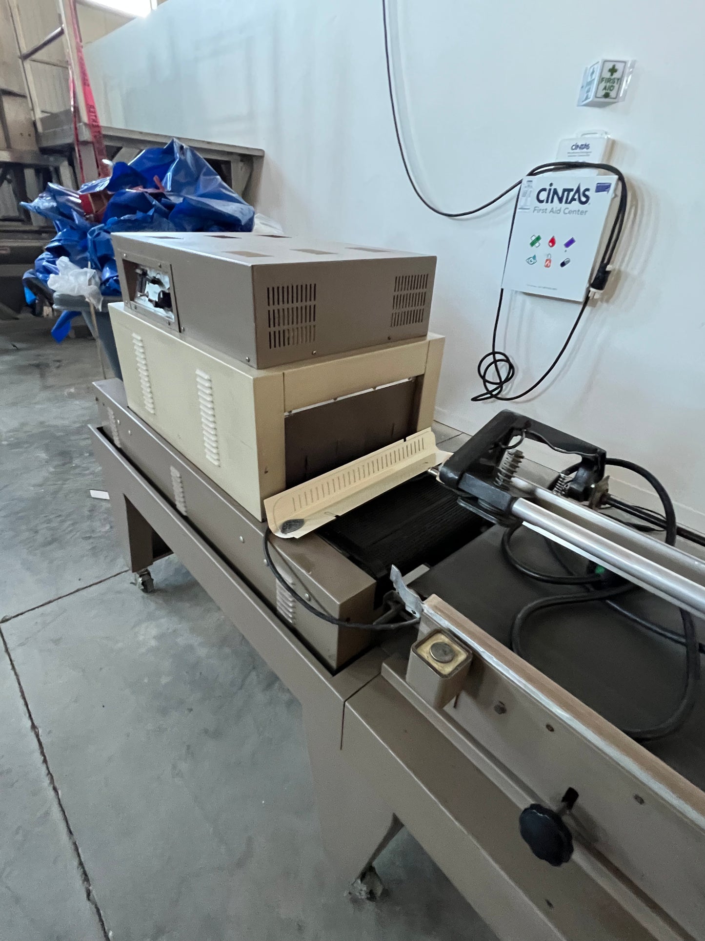 Heat Tunnel, Clampco, Model # 850MB, Serial # 4199 - Inventory Equipment: