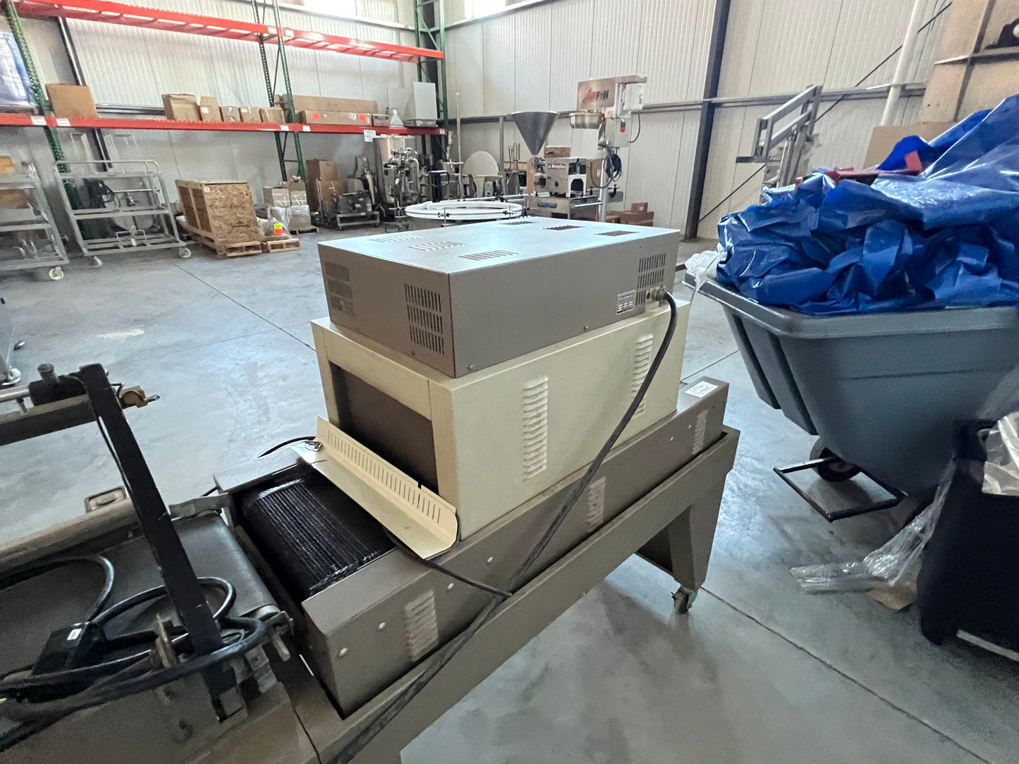 Heat Tunnel, Clampco, Model # 850MB, Serial # 4199 - Inventory Equipment: