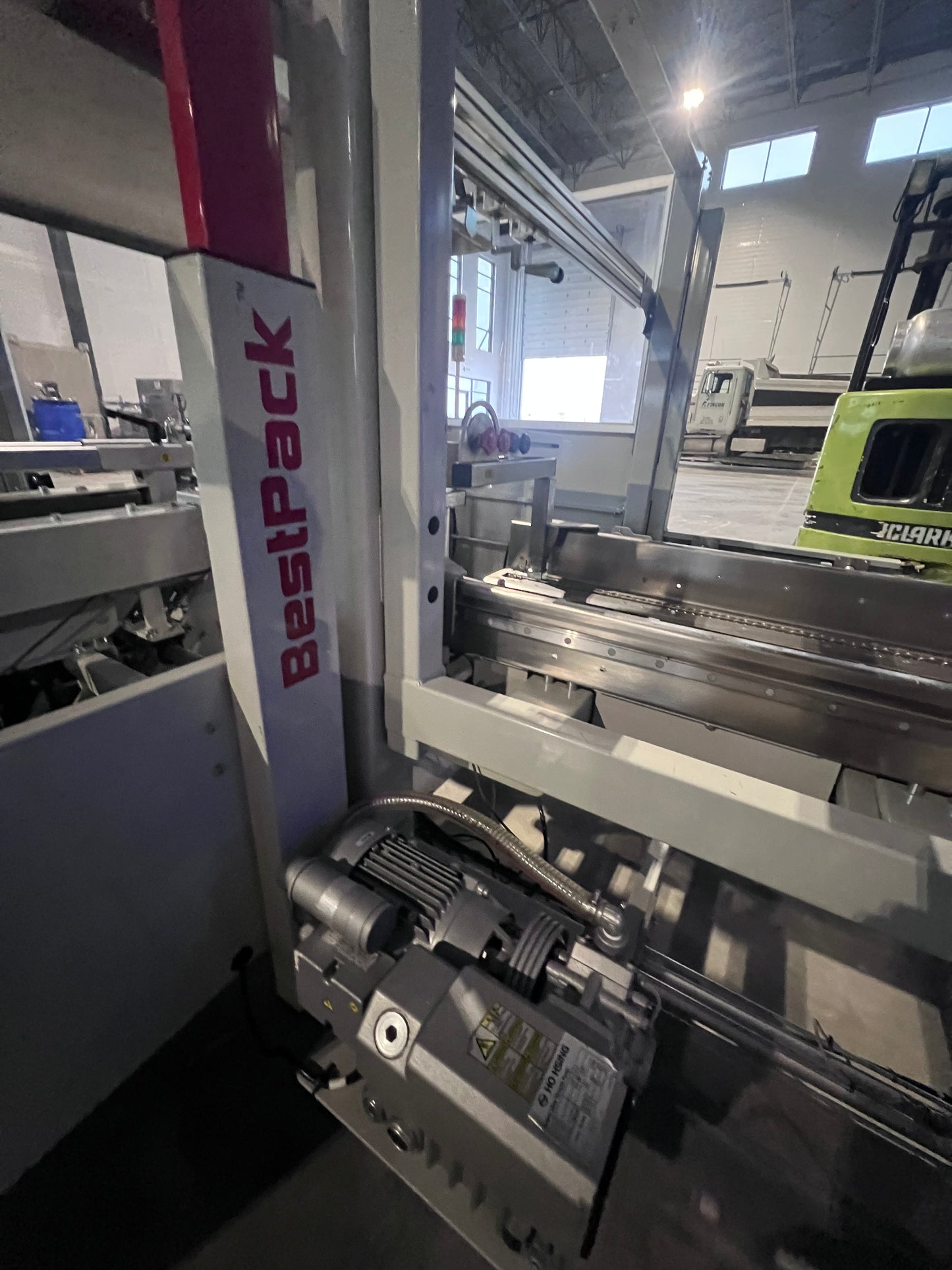 Used Best Pack Automatic Uniform Case Erector & Bottom Sealer, Model ELVSL22-3H