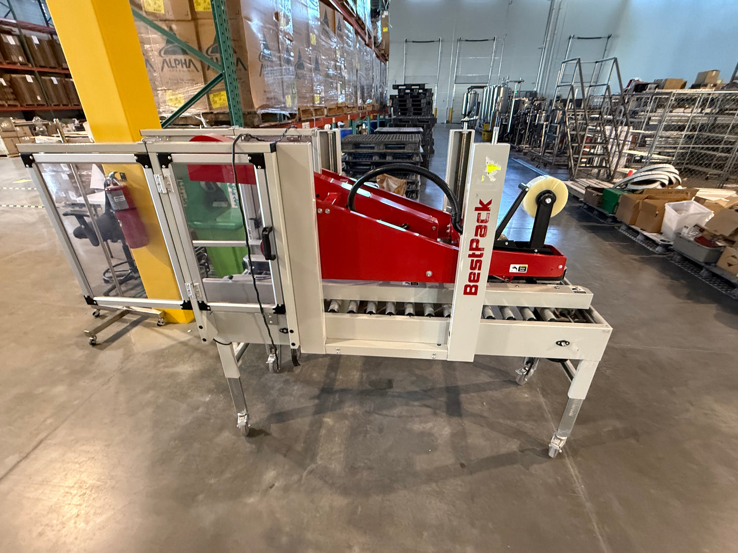 Used Best Pack Automatic Carton Box Sealer - 2"