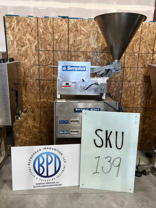 Simplex with Hopper and Portable cart with drawers