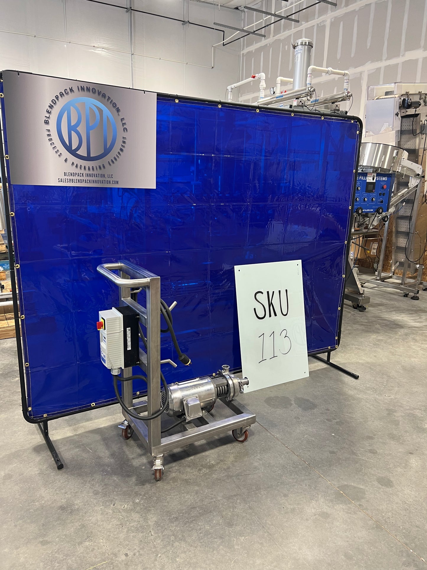 Transfer Pump - C114 - C series Centrifugal Pump with VFD