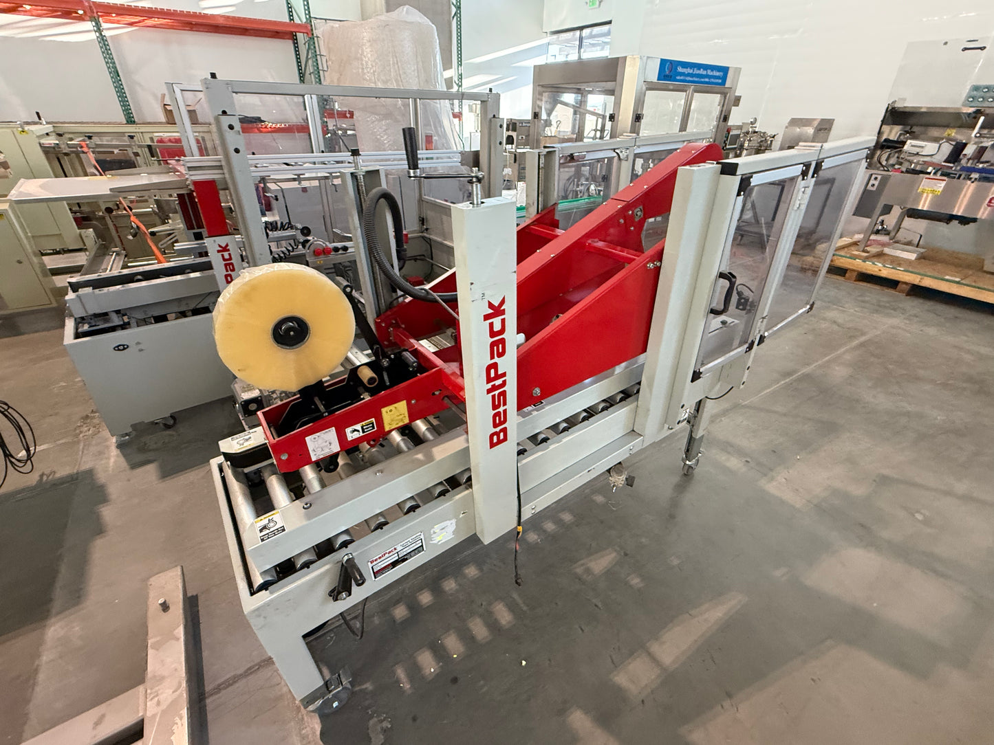 Used Best Pack Fully Automatic Carton Box Sealer - 2"