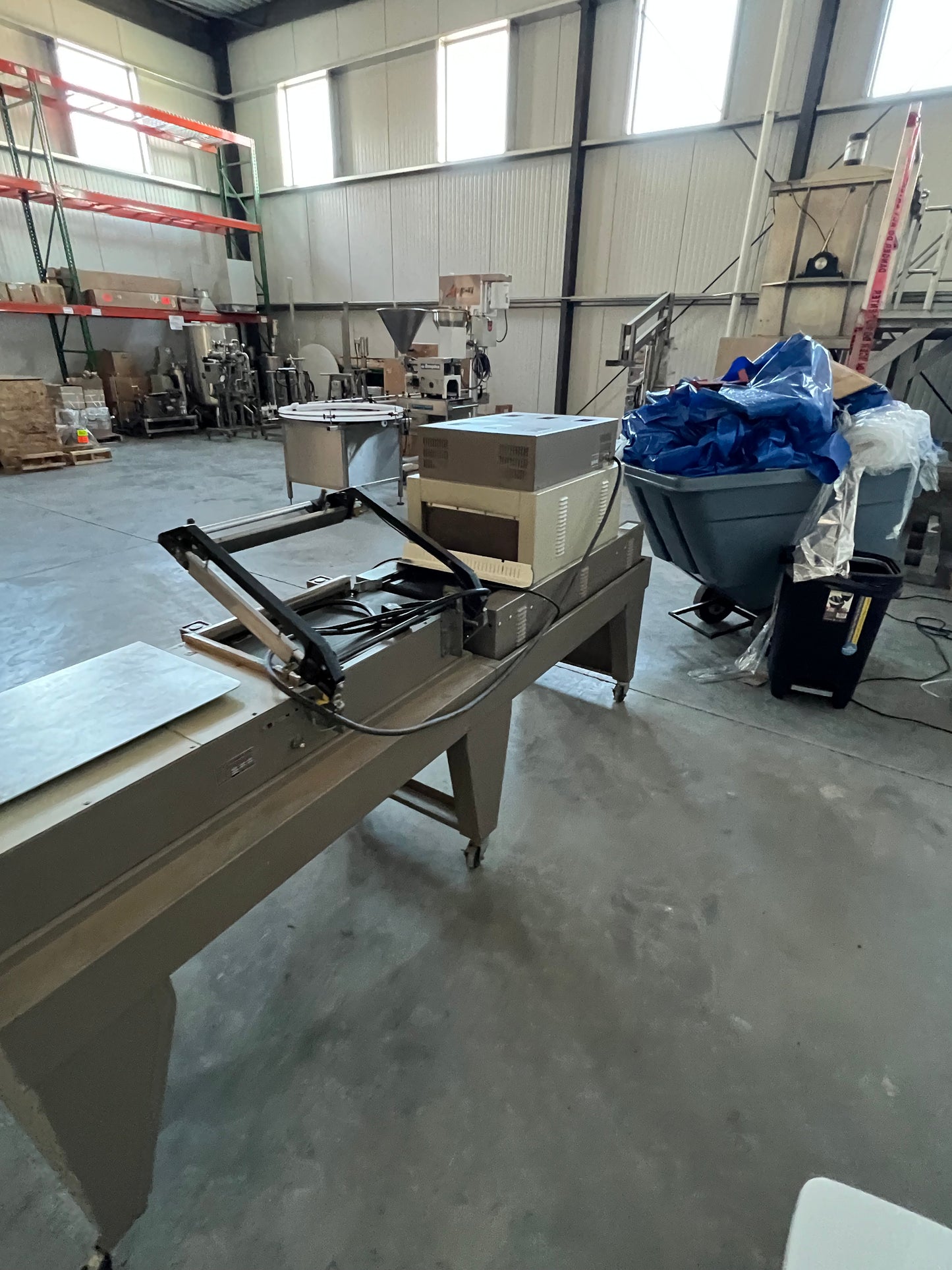 Heat Tunnel, Clampco, Model # 850MB, Serial # 4199 - Inventory Equipment: