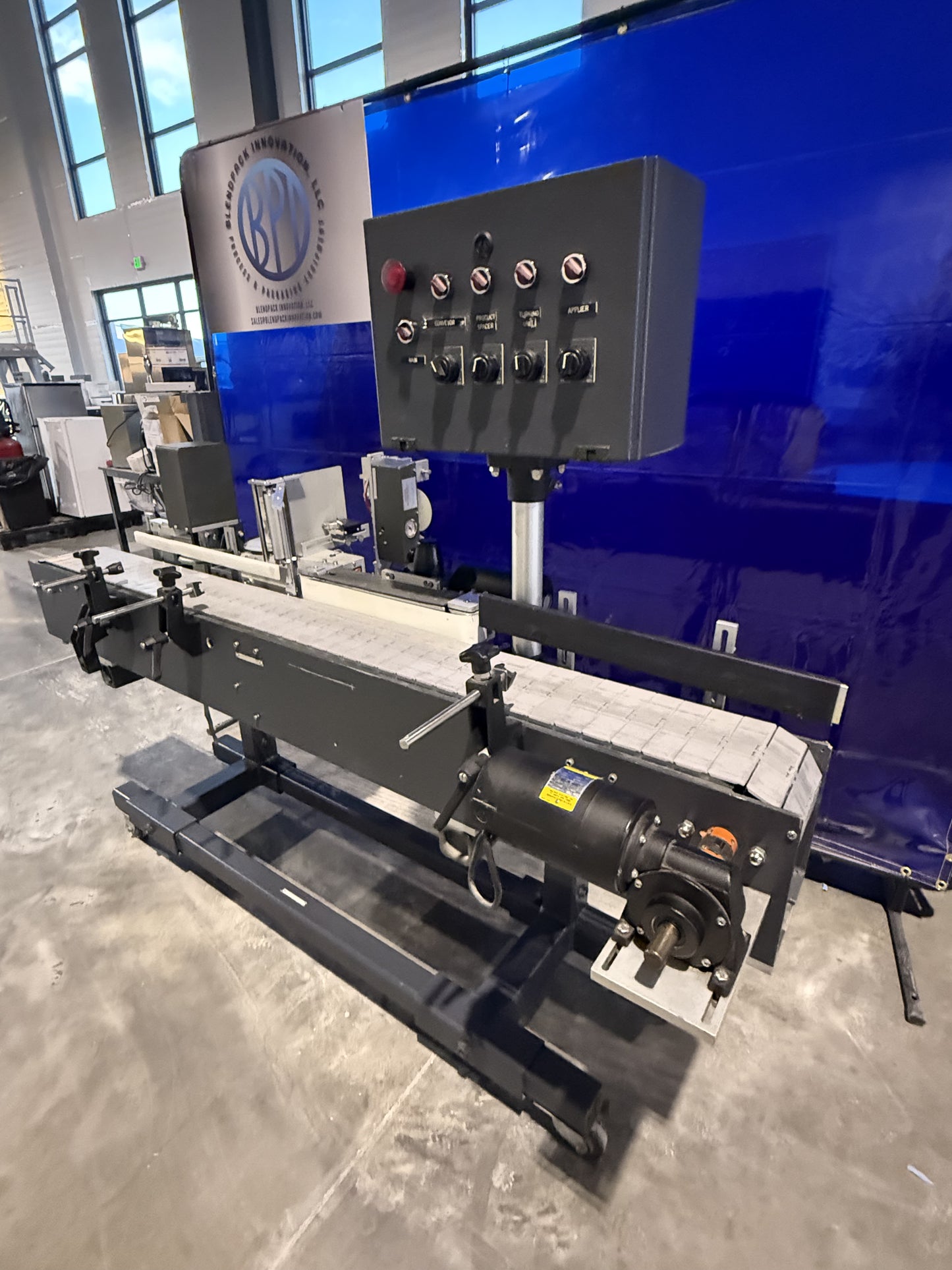 Used Universal Labeler, Park Products, Inc,  Serial # TA2B-285