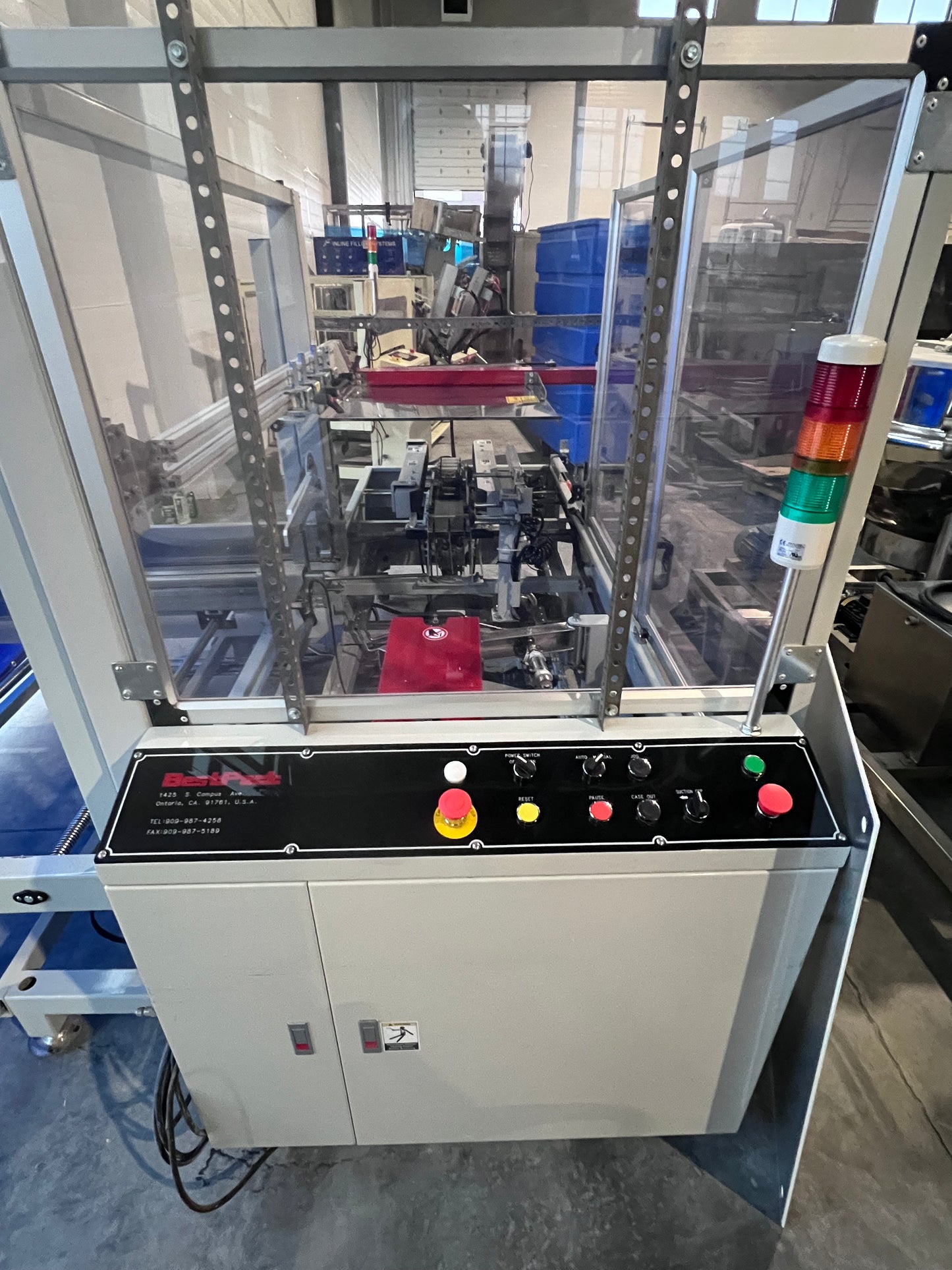 Used Best Pack - Automatic Uniform Case Erector & Bottom Sealer, Model ELVSL21-2H-145