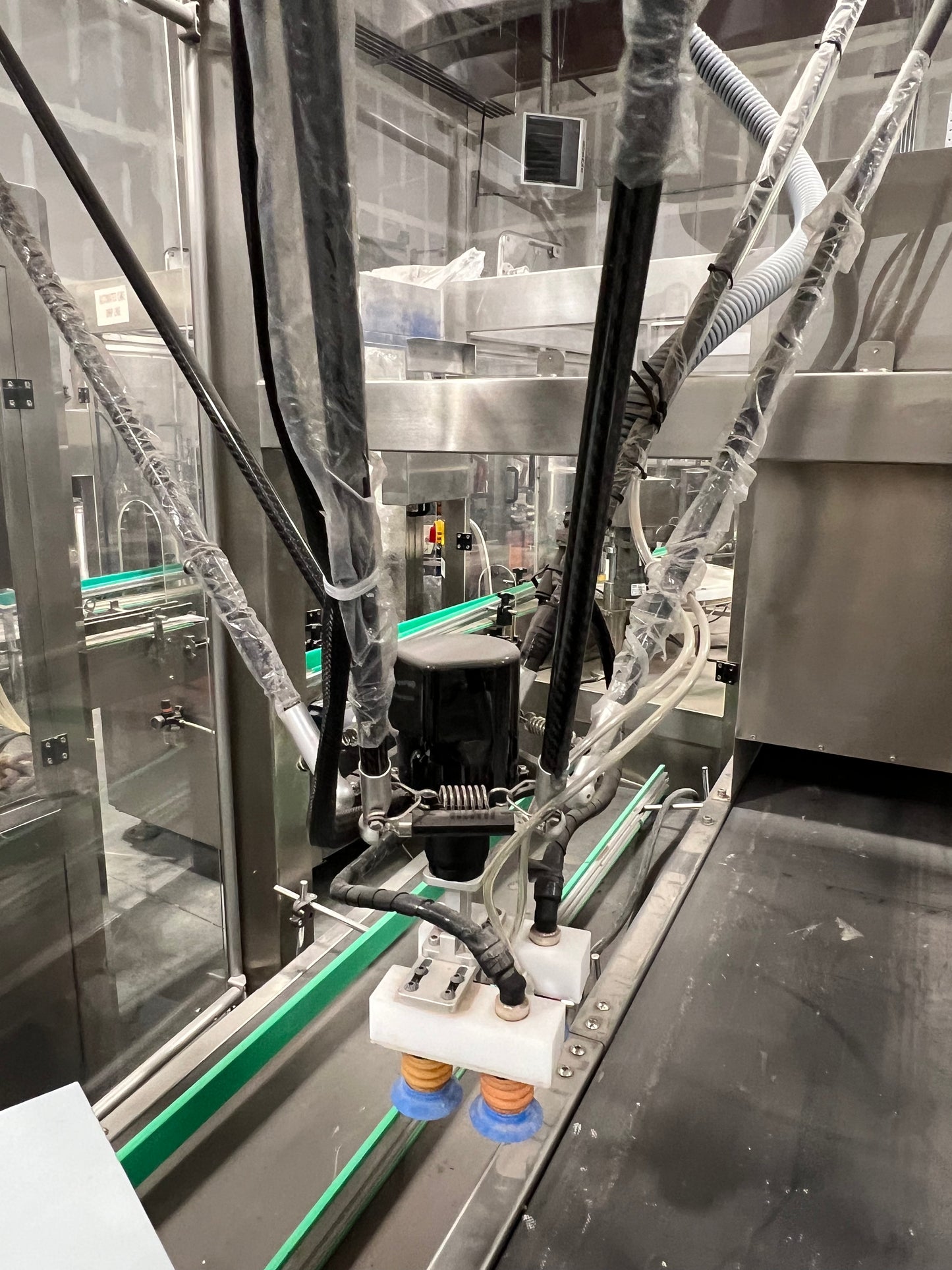 Slightly Used - Automatic Cartoning Machine - Model ZX-RD80B - Robot Case Packing Machine Top Load Parallel Robotic Case Packer for Soft-Bags and Pouches