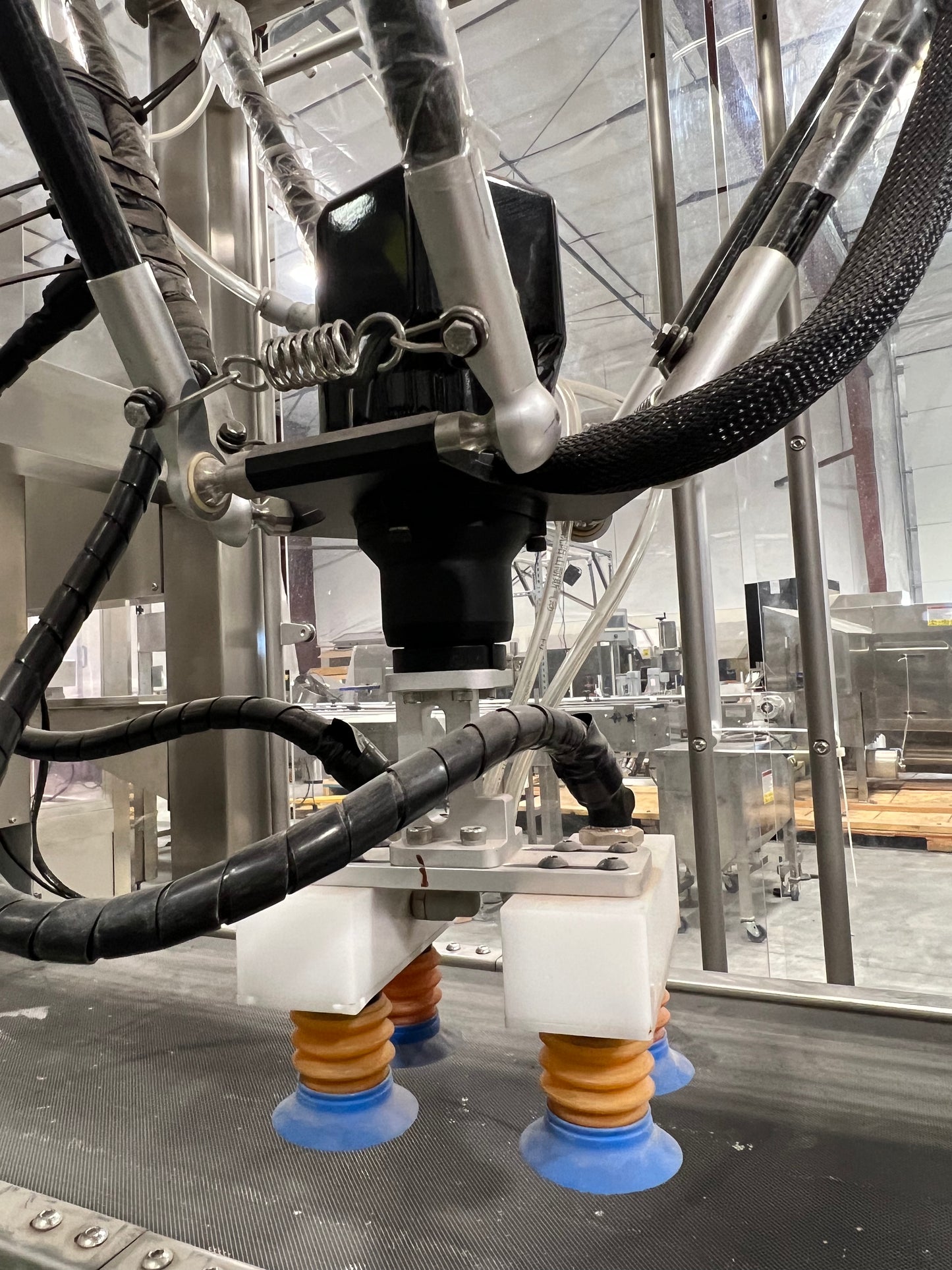 Slightly Used - Automatic Cartoning Machine - Model ZX-RD80B - Robot Case Packing Machine Top Load Parallel Robotic Case Packer for Soft-Bags and Pouches