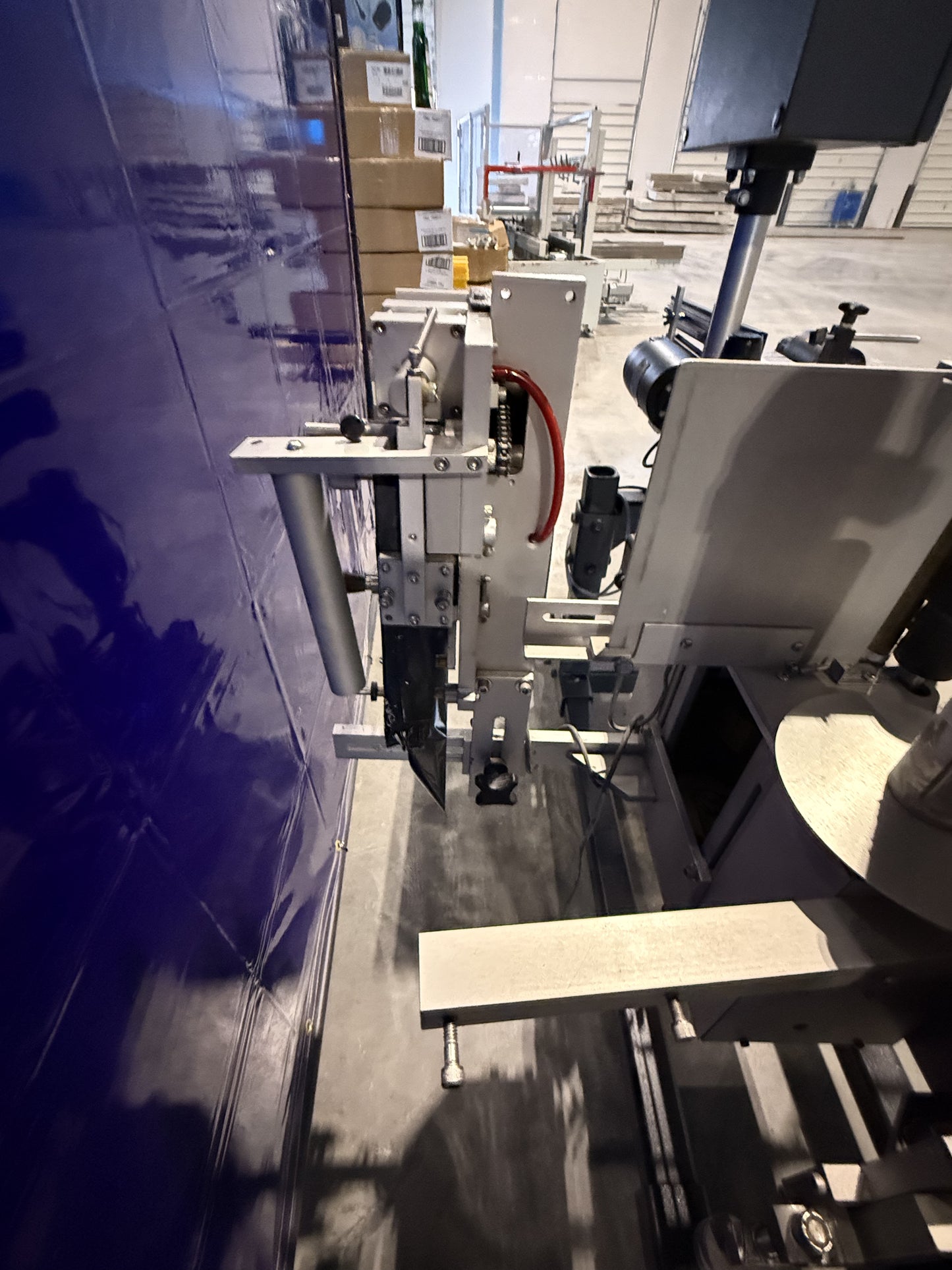 Used Universal Labeler, Park Products, Inc,  Serial # TA2B-285