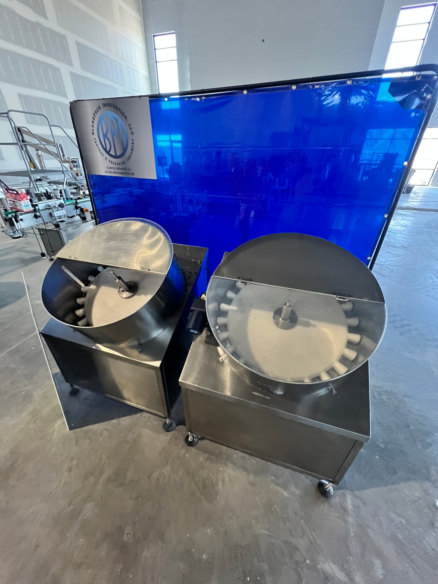 Used Automatic Bottle Unscrambler - JB-LPI - Qty 2 - Weibang Machinery