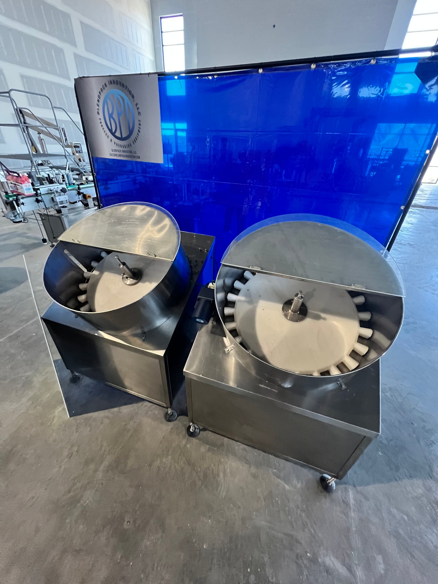 Used Automatic Bottle Unscrambler - JB-LPI - Qty 2 - Weibang Machinery