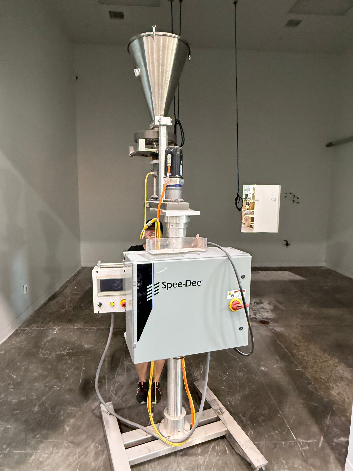 Slightly Used - Full Tub Filling Production Line - Tub Filler, Tub Sealer, Tub Capper, Spee-dee Filler, Conveyor sections