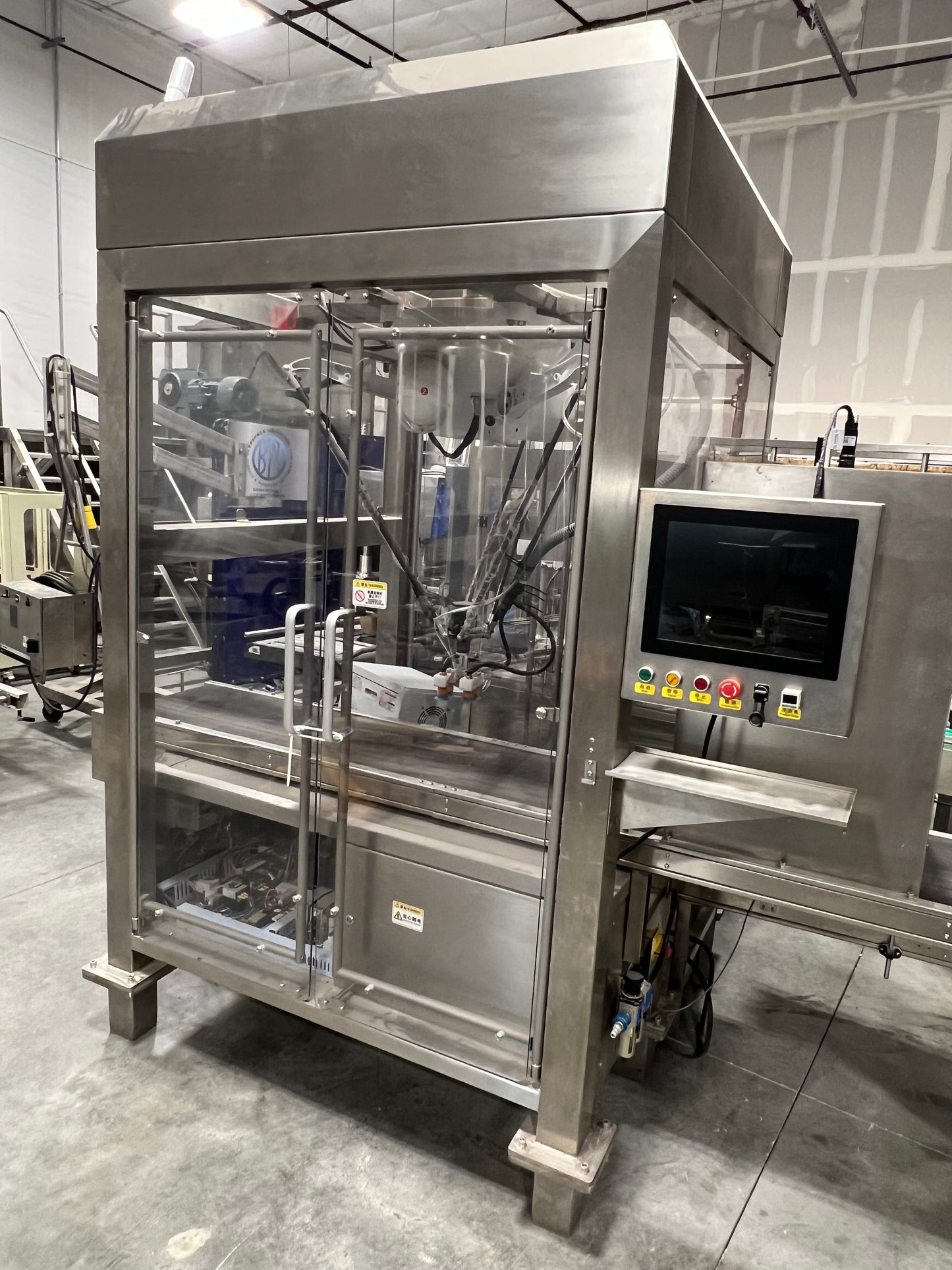 Slightly Used - Automatic Cartoning Machine - Model ZX-RD80B - Robot Case Packing Machine Top Load Parallel Robotic Case Packer for Soft-Bags and Pouches