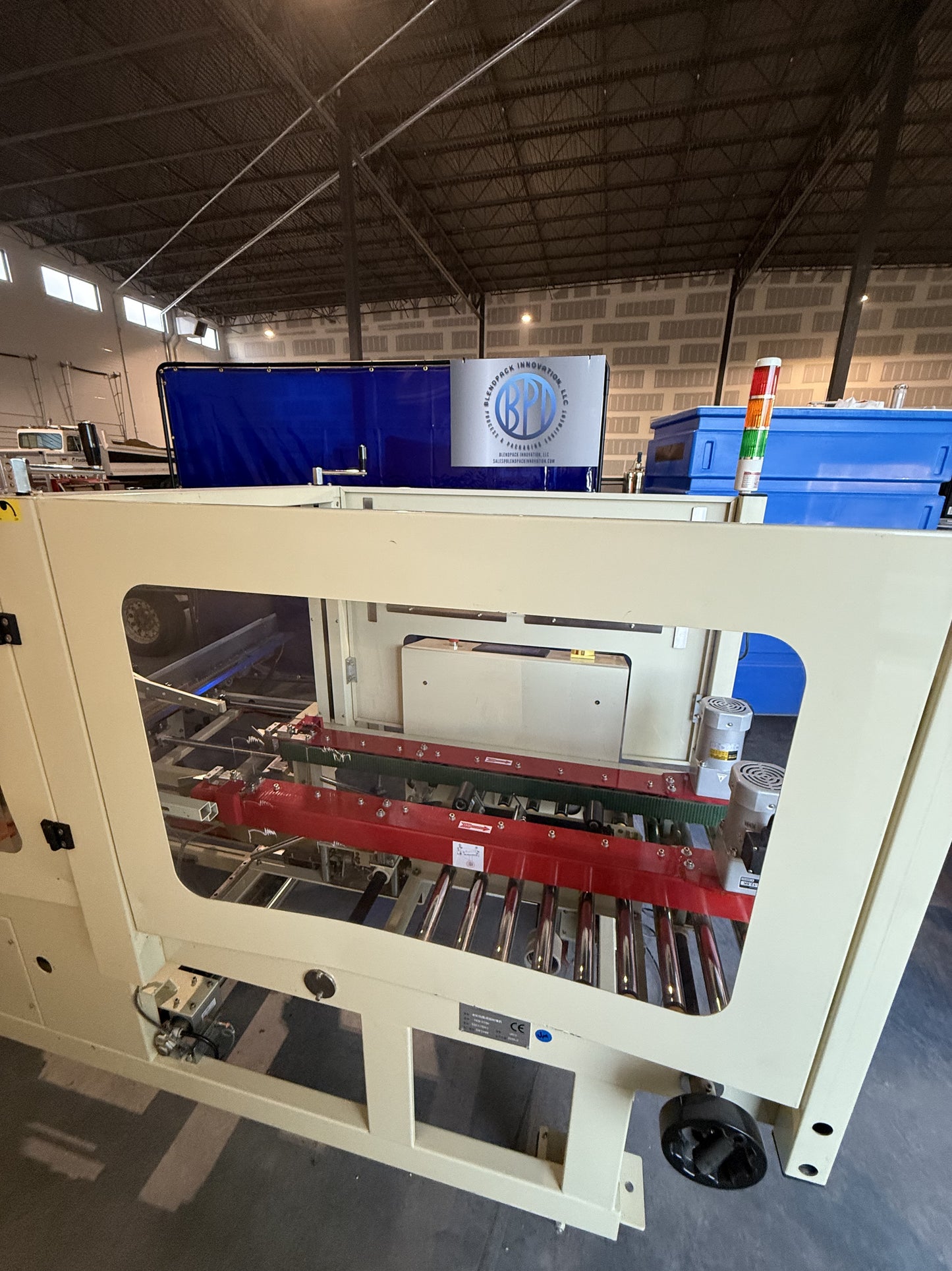 Brother (BroPac) Automatic Case Erector and Bottom Sealer, Model CES4035M