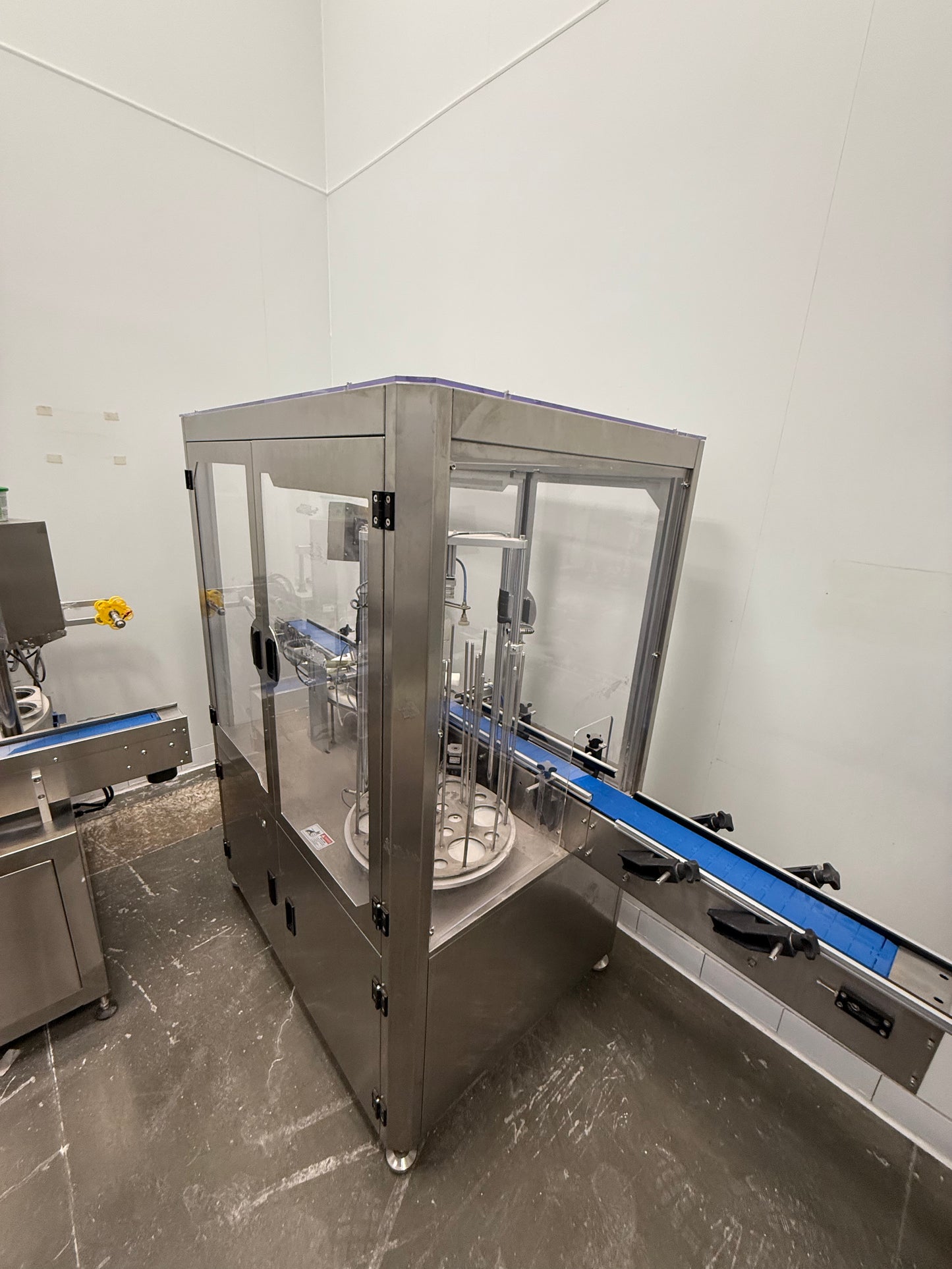 Slightly Used - Full Tub Filling Production Line - Tub Filler, Tub Sealer, Tub Capper, Spee-dee Filler, Conveyor sections