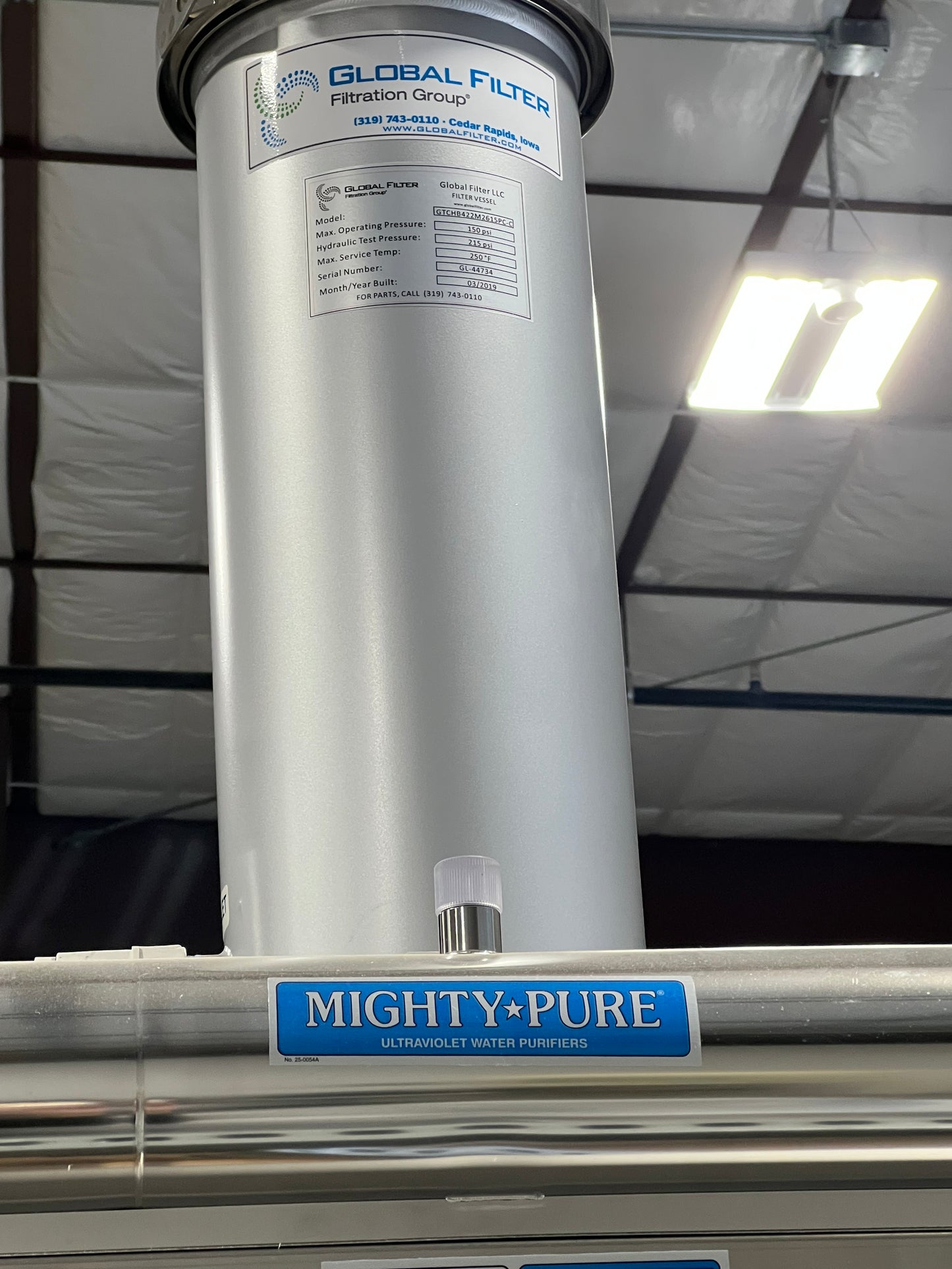 Resin Bed Process Water FiltSystem