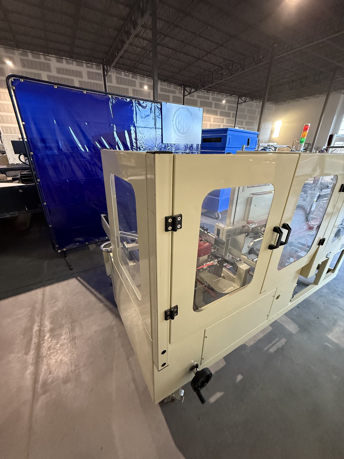 Brother (BroPac) Automatic Case Erector and Bottom Sealer, Model CES4035M