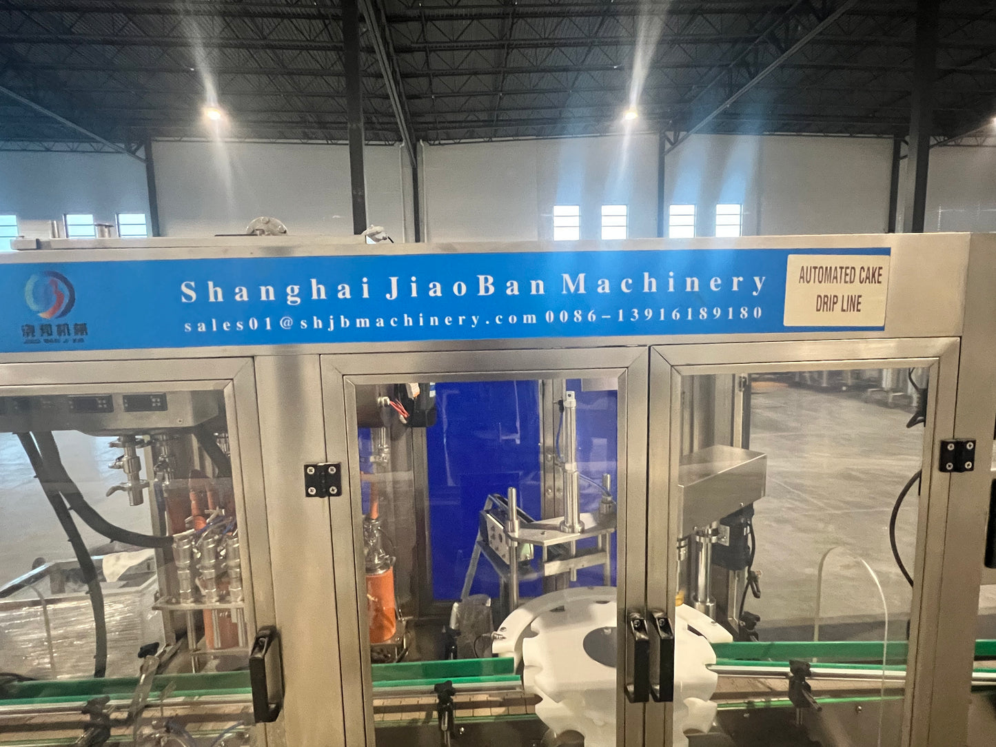 Used Filler and Capper - 4 Head, Filler and Capper with Feed Tank, Heat Traced - Shanghai JiaoBan Machinery