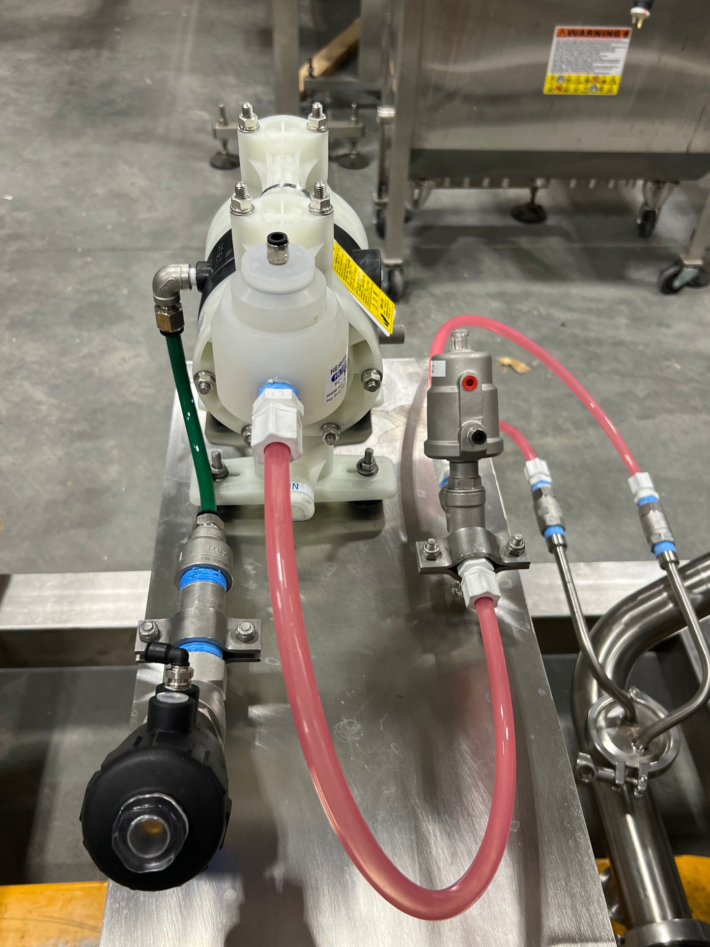 NEW - CIP SKID - 3 Tank Automatic CIP Skid with Heat Exchanger and Chemical Injection