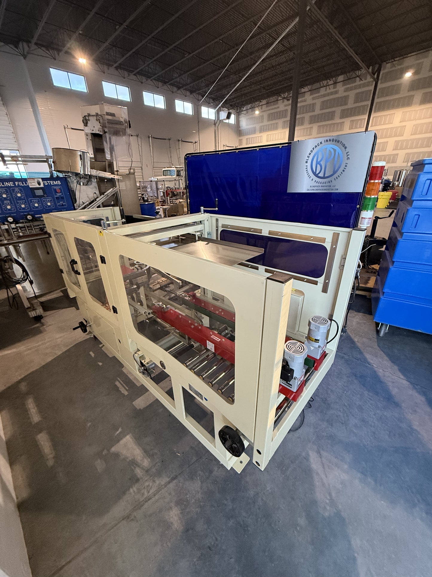 Brother (BroPac) Automatic Case Erector and Bottom Sealer, Model CES4035M