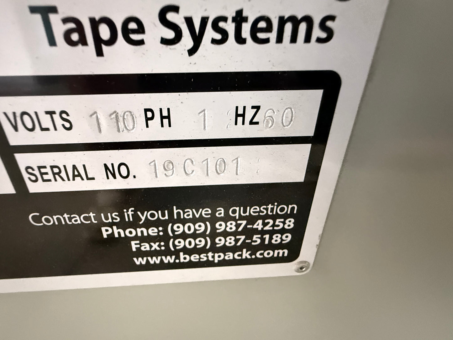 Used Best Pack Automatic Carton Box Erector and Sealer