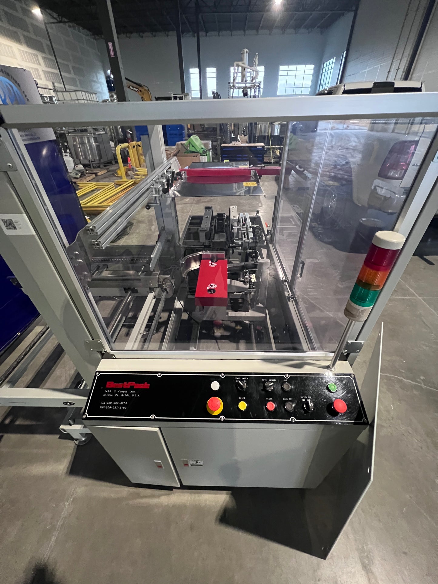 Used Best Pack Automatic Uniform Case Erector & Bottom Sealer, Model ELVSL22-3H
