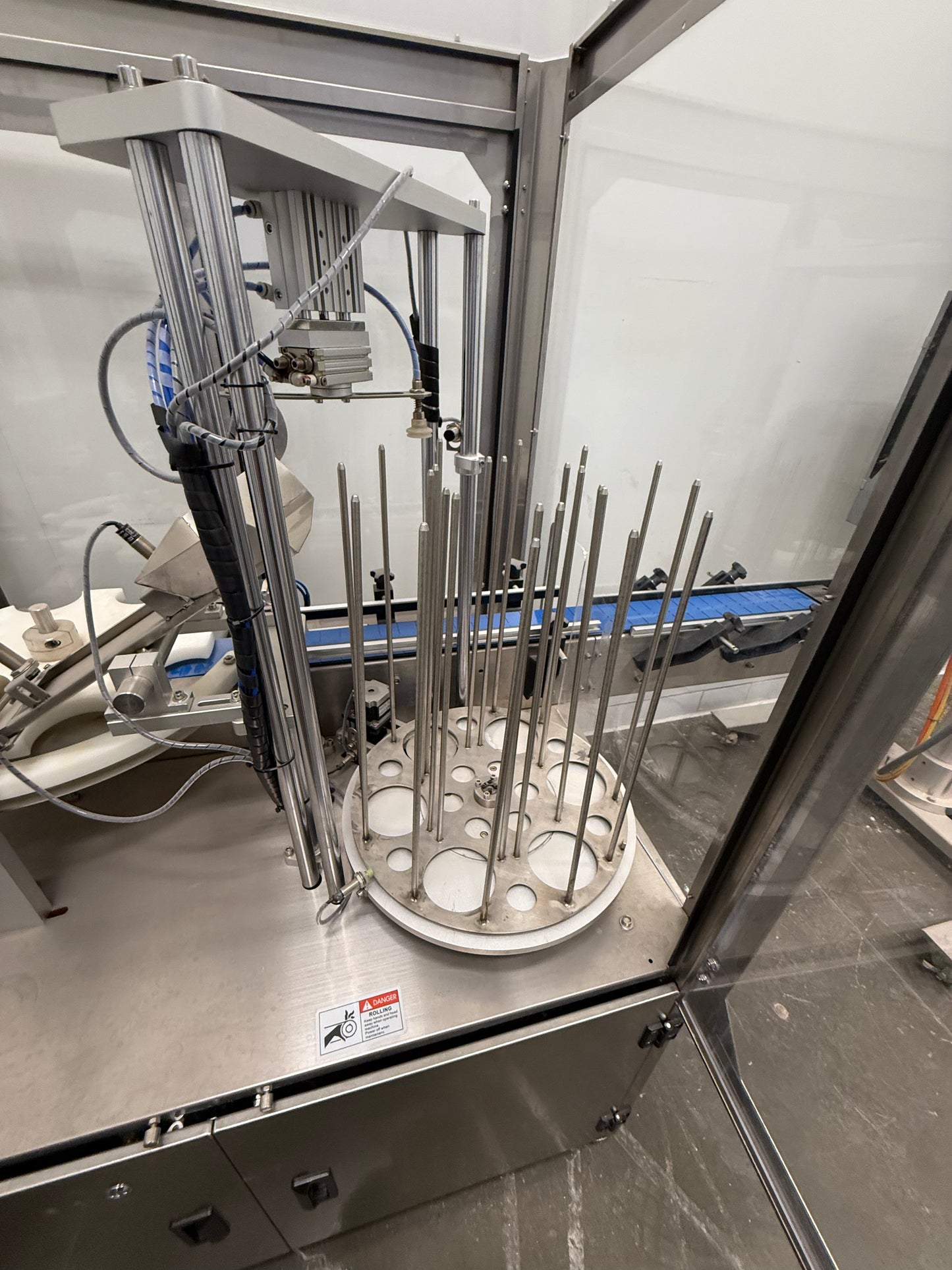 Slightly Used - Full Tub Filling Production Line - Tub Filler, Tub Sealer, Tub Capper, Spee-dee Filler, Conveyor sections