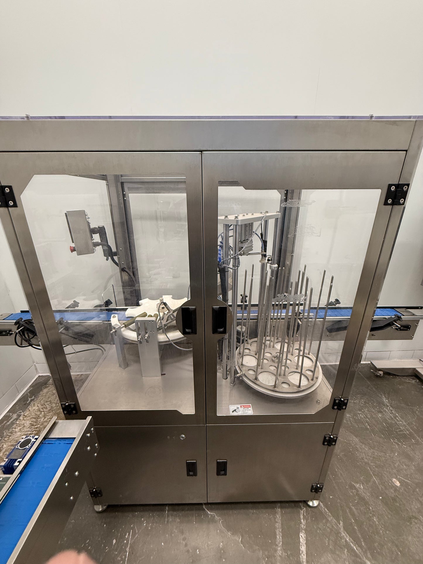 Slightly Used - Full Tub Filling Production Line - Tub Filler, Tub Sealer, Tub Capper, Spee-dee Filler, Conveyor sections