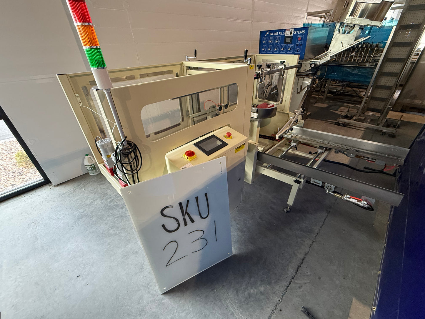 Brother (BroPac) Automatic Case Erector and Bottom Sealer, Model CES4035M