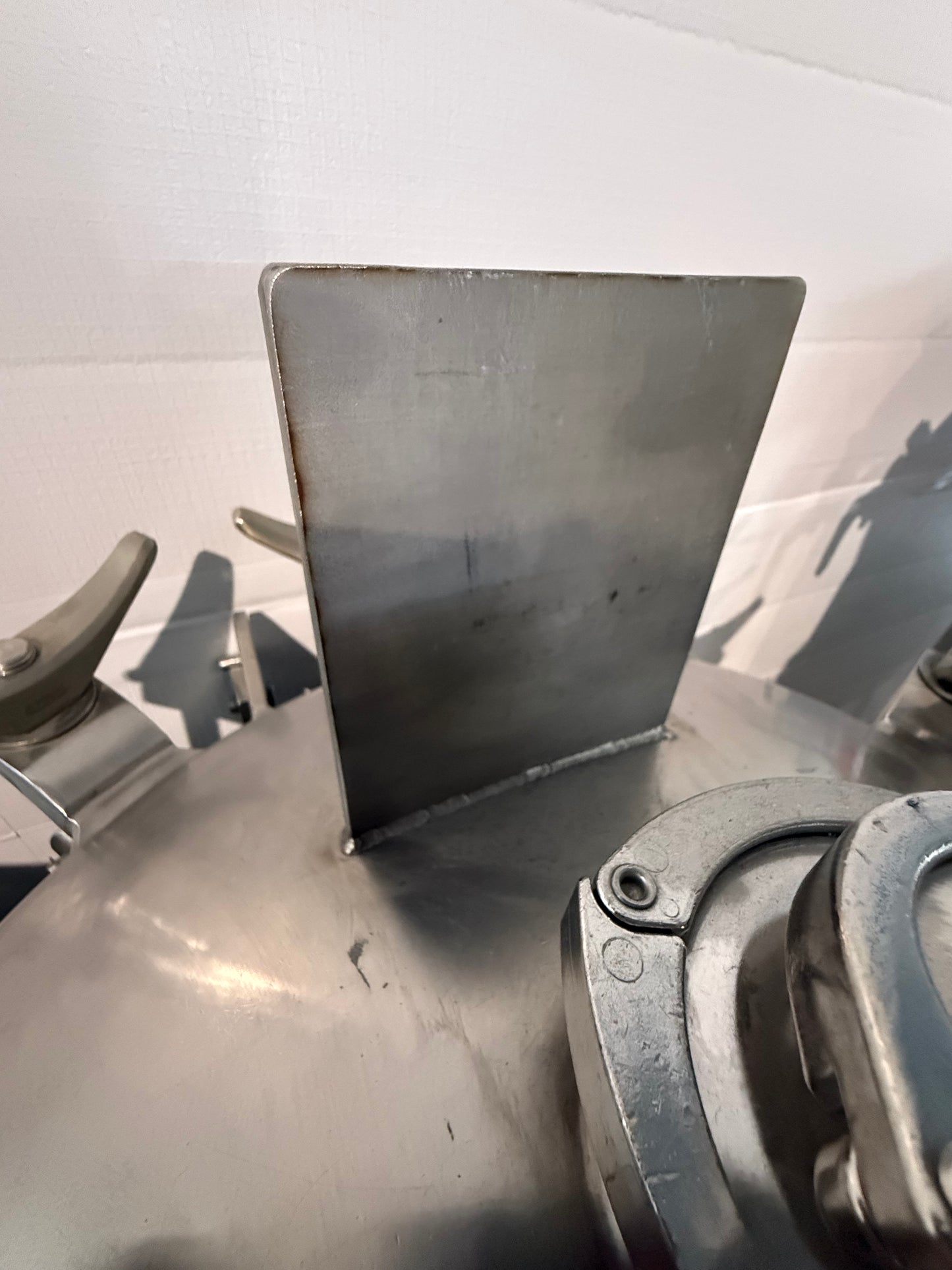 Pre-Owned 100 Liter Pressure Tank - Precision Stainless, 316L SS, Working Pressure 60 PSIG @ 212 Deg