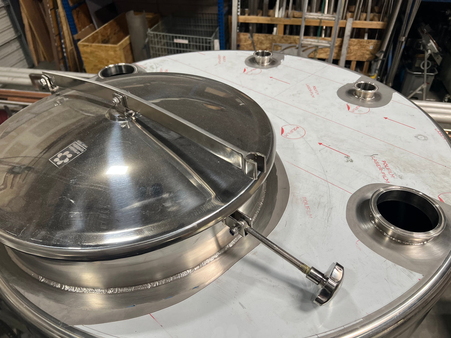 New 250 gallon, single wall 12 gauge, 304 SS Tanks—Stock UTAH - Quantity 2