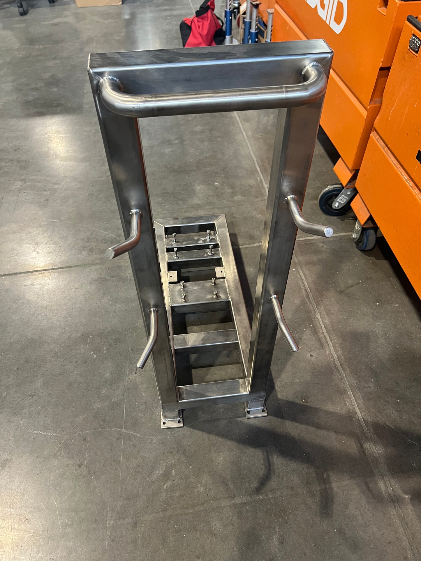 New SS pump cart without casters —Stock UTAH  $2100 EACH - 1 Available