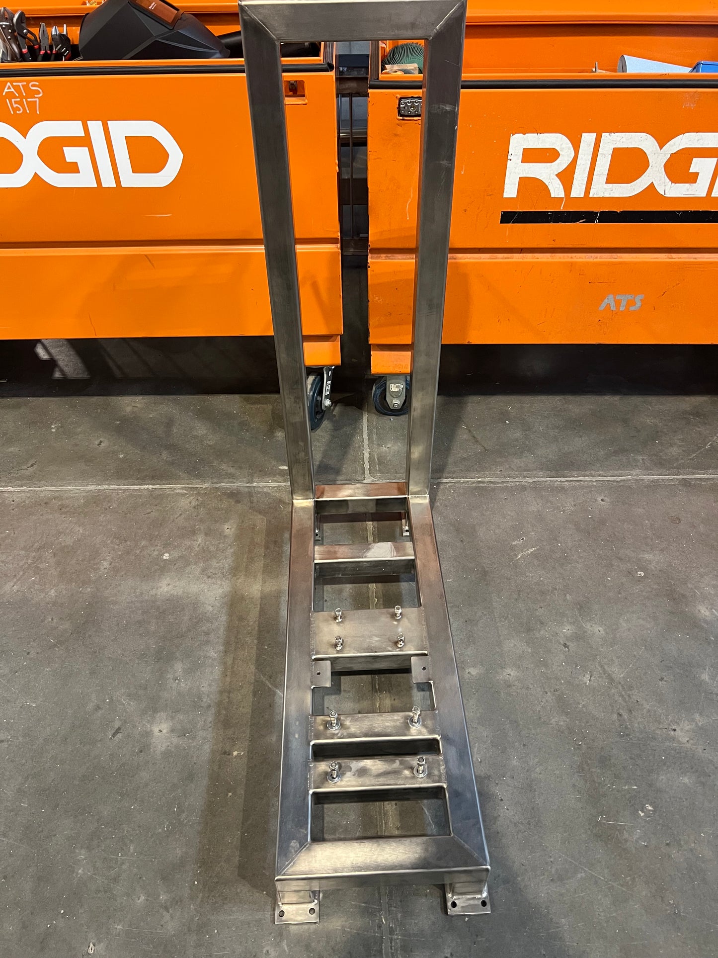 New SS pump cart without casters —Stock UTAH  $2100 EACH - 1 Available
