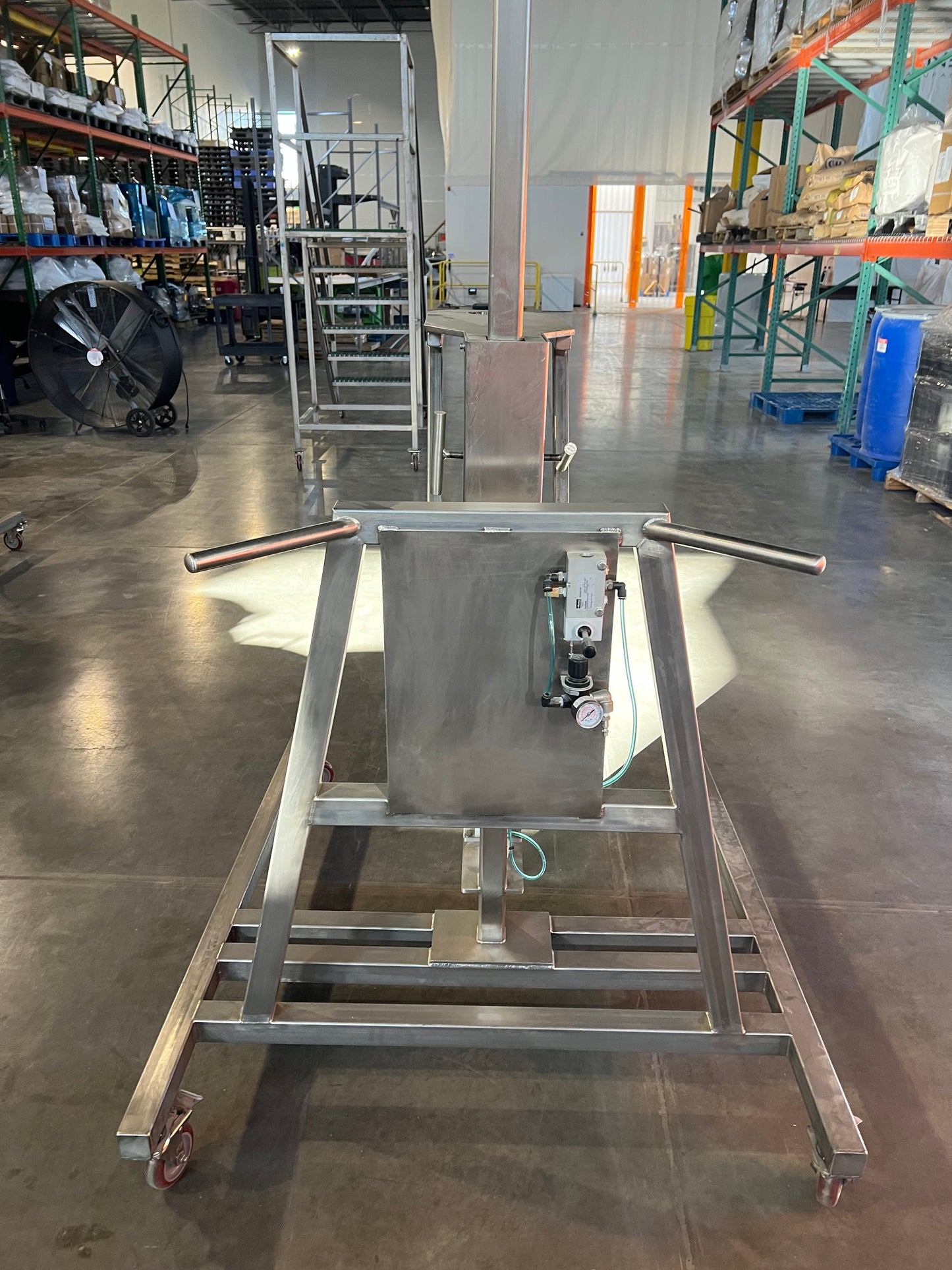 NEW ATS Mixer Pneumatic Lift Stand SS cart with casters Stock UTAH - 3 Each