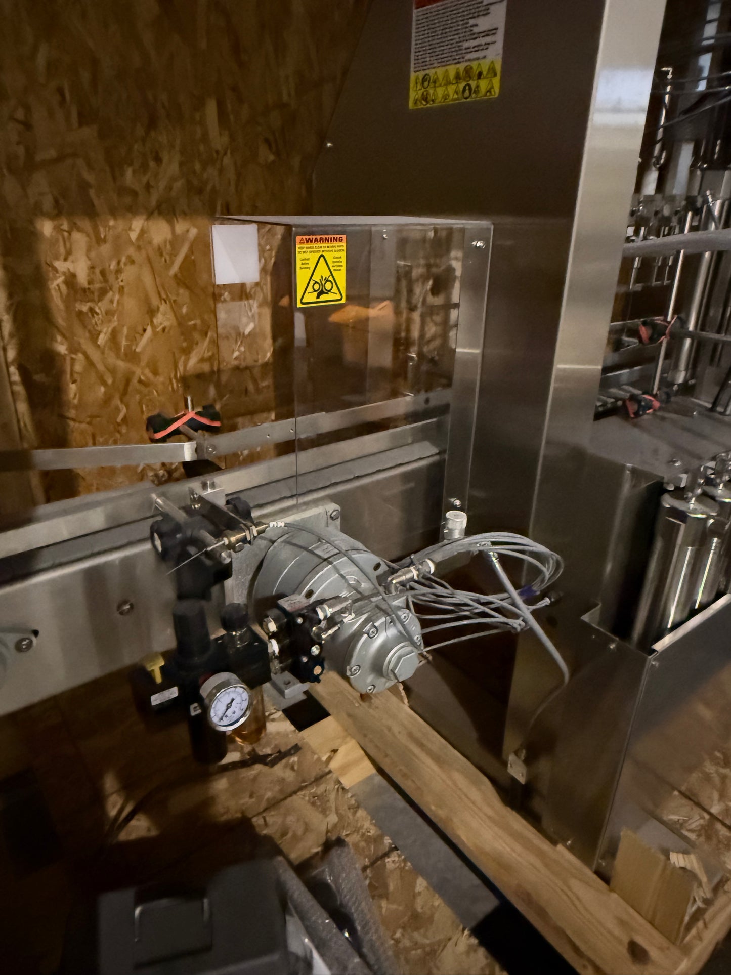 Kaps-All NEW Model V-8-E- Piston filler with 8'6" conveyor - 10 Pistons / Tip Nozzles, Class 1 / Div 1